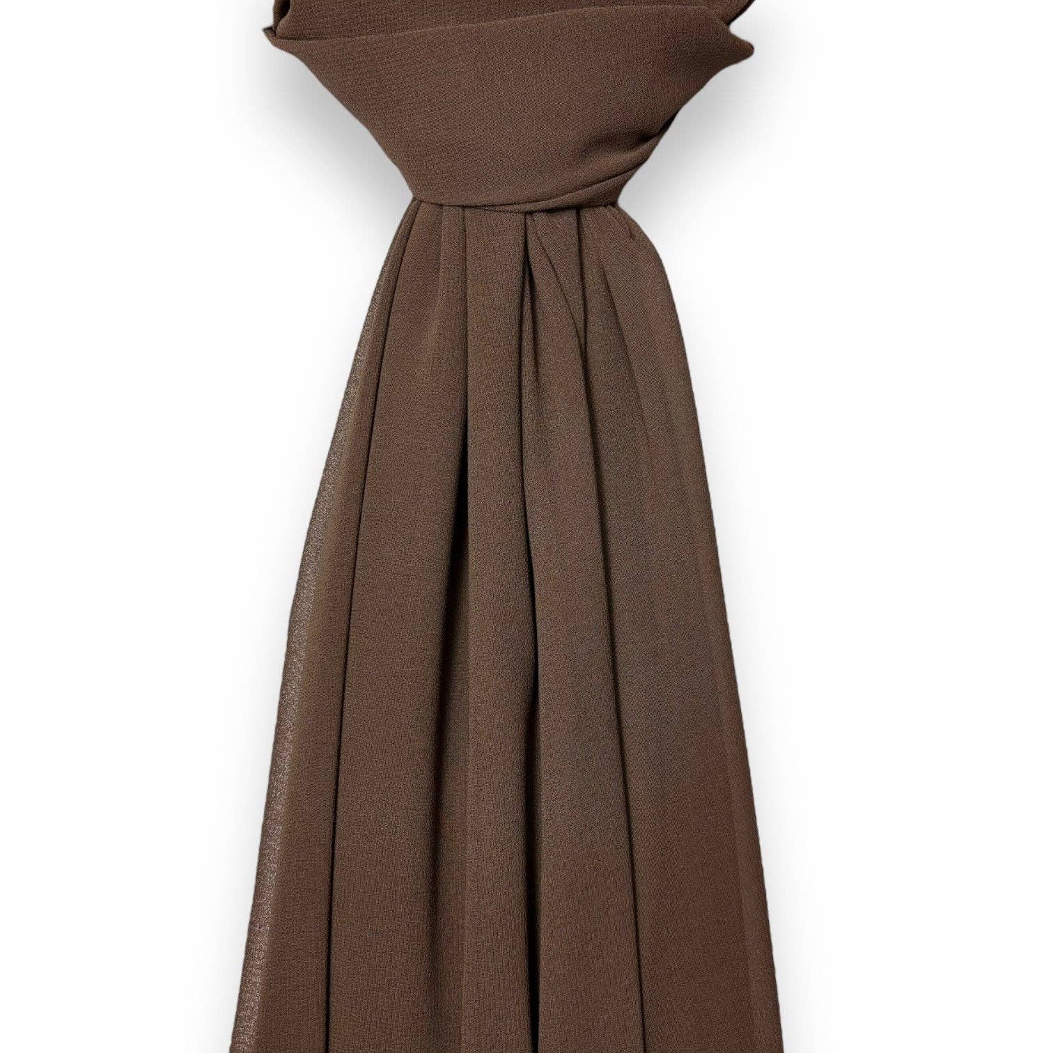 Classic Everyday Plain Chiffon Scarf