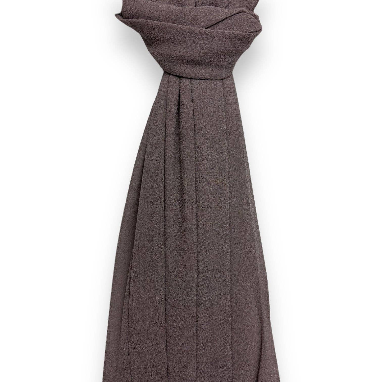 Classic Everyday Plain Chiffon Scarf