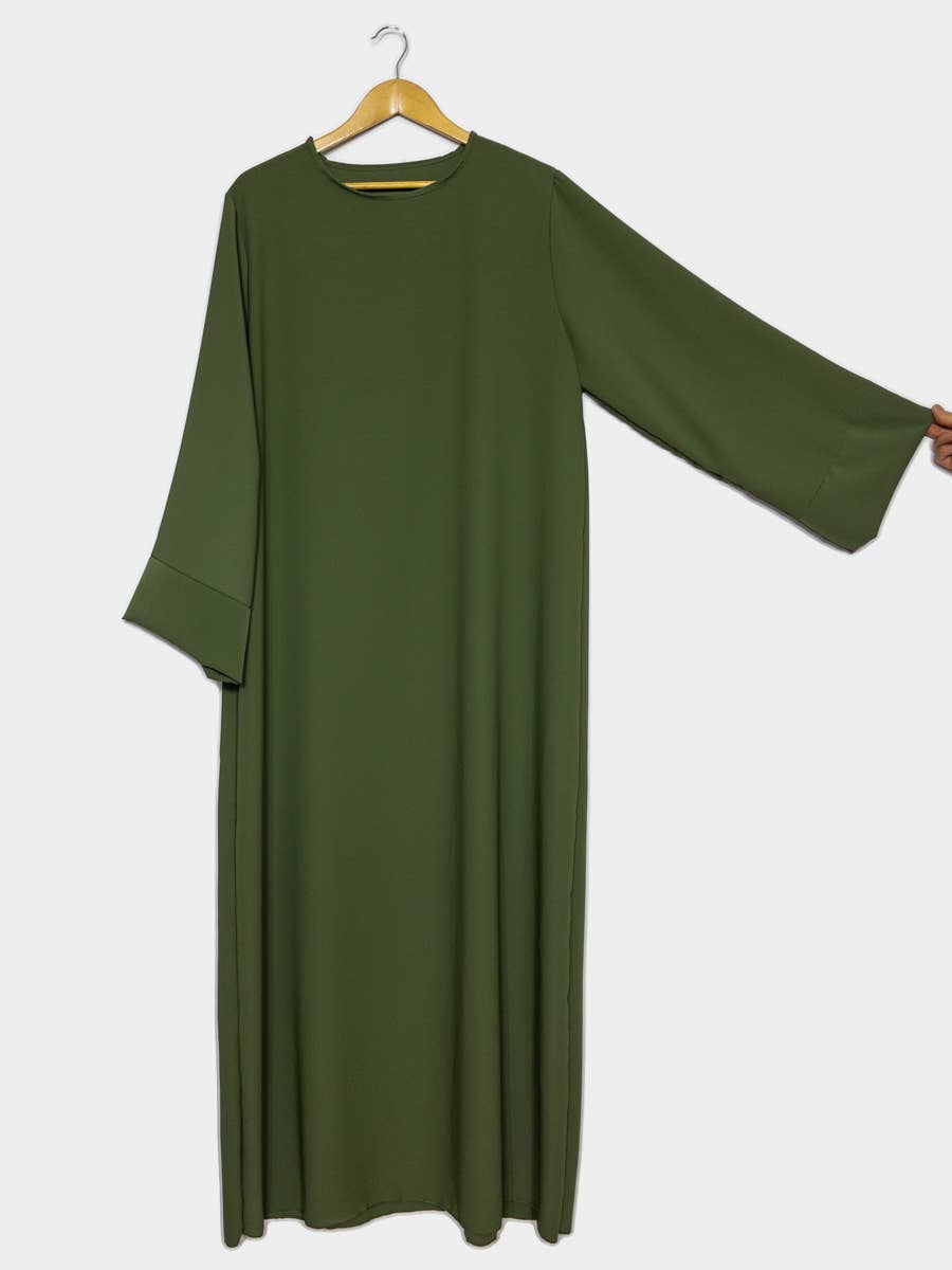Abaya Inner Slip Dress - Long Sleeve