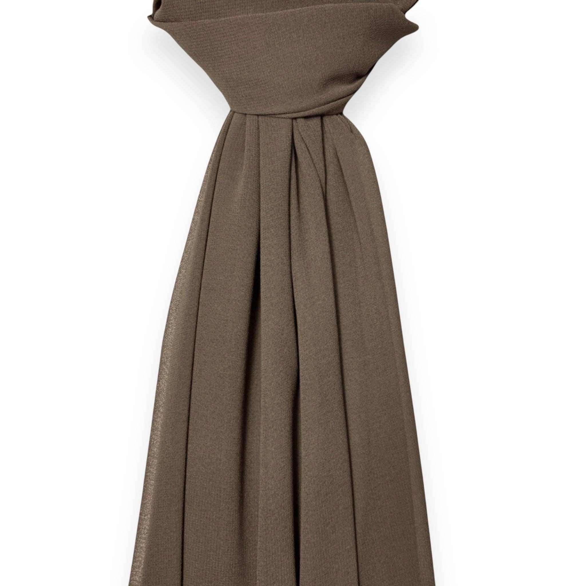 Classic Everyday Plain Chiffon Scarf