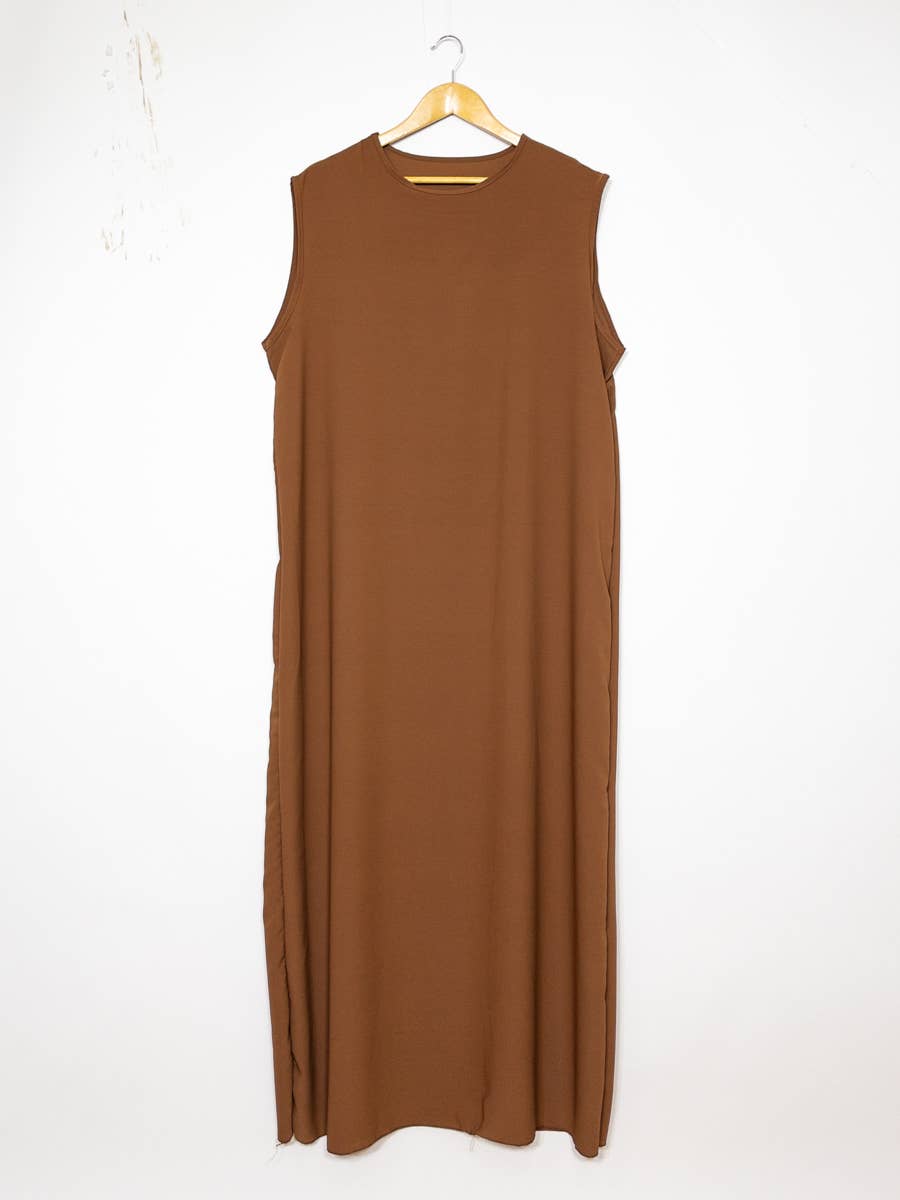 Abaya Inner Slip Dress - Short Sleeve