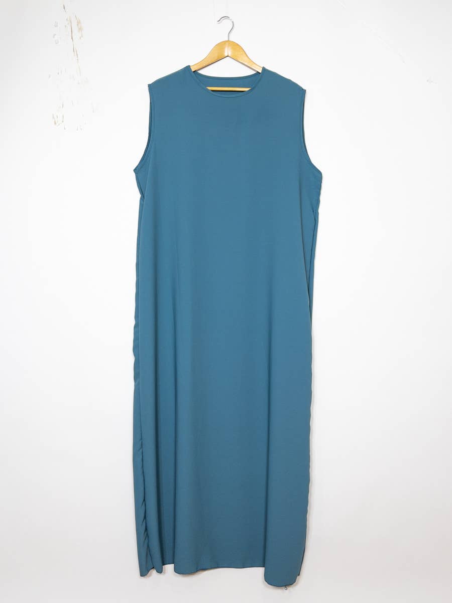 Abaya Inner Slip Dress - Short Sleeve