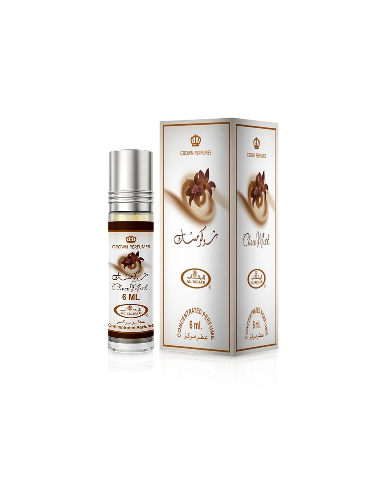 Al Rehab Choco Musk Concentrated Perfume Oil Roll On 6 Ml