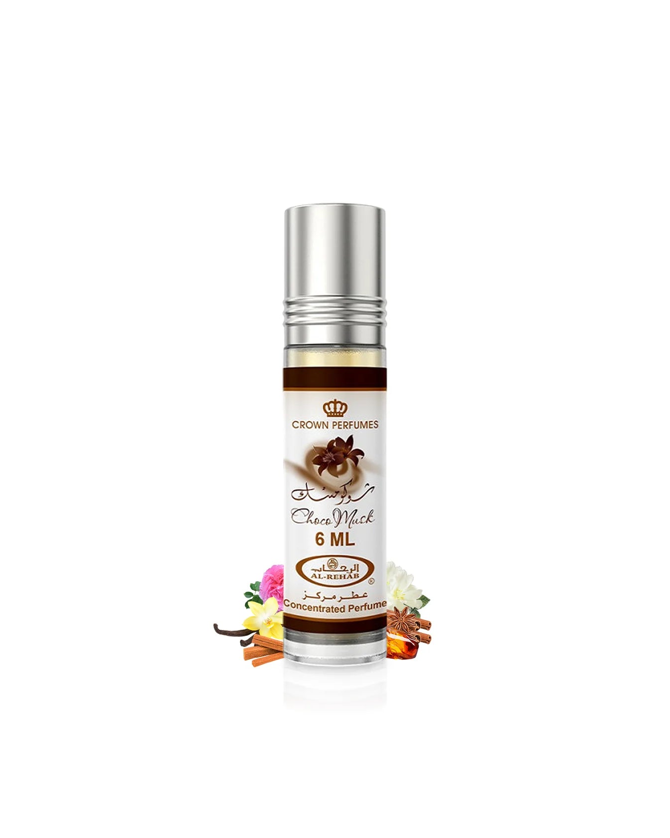 Al Rehab Choco Musk Concentrated Perfume Oil Roll On 6 Ml
