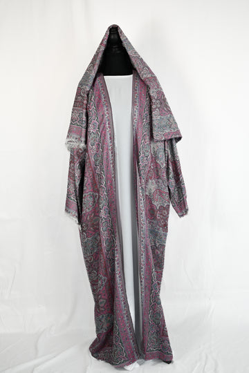 Kashmiri Pashmina Abaya — Stone Collection