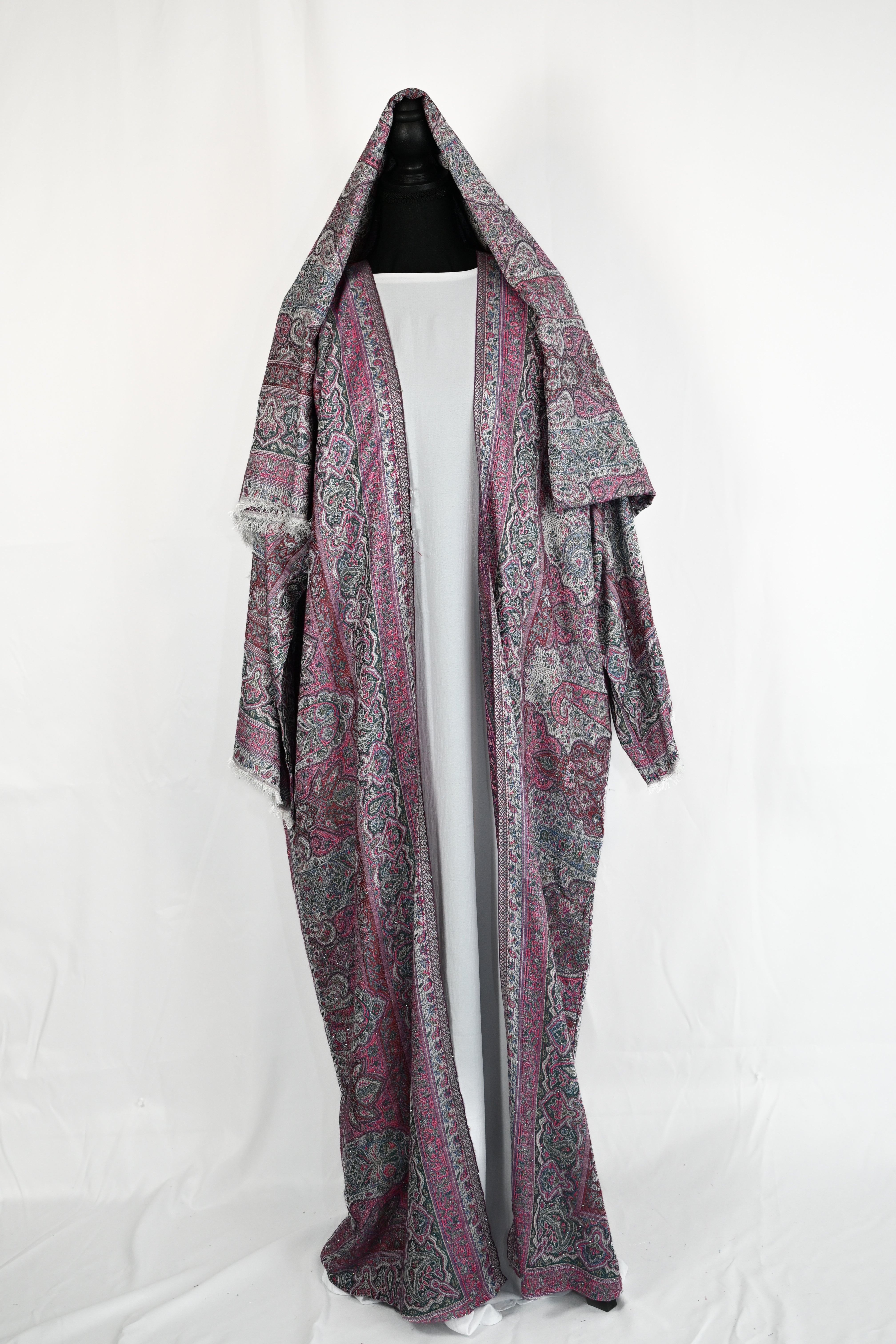 Kashmiri Pashmina Abaya — Stone Collection