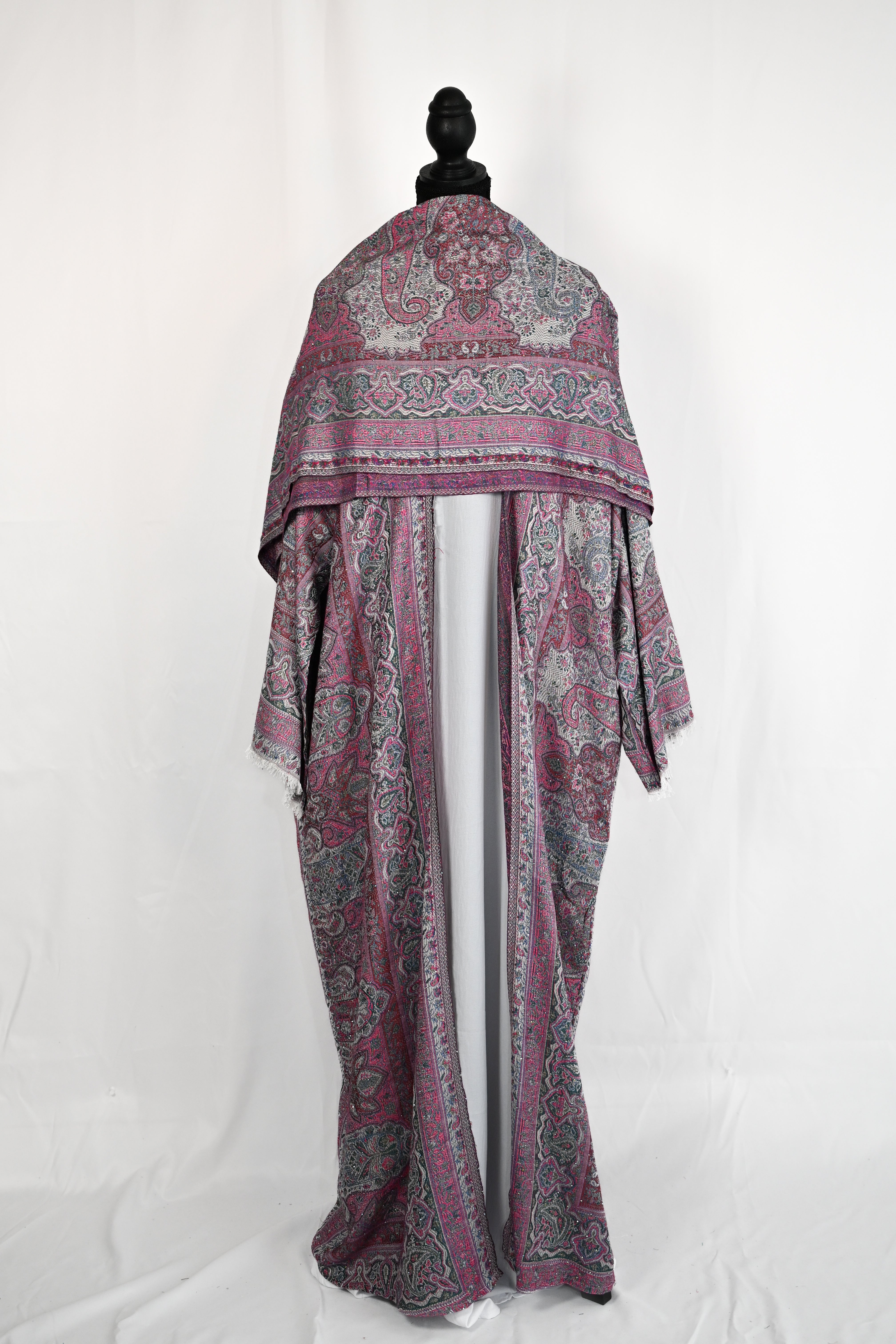Kashmiri Pashmina Abaya — Stone Collection