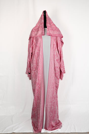 Kashmiri Pashmina Abaya - (Without Stone)