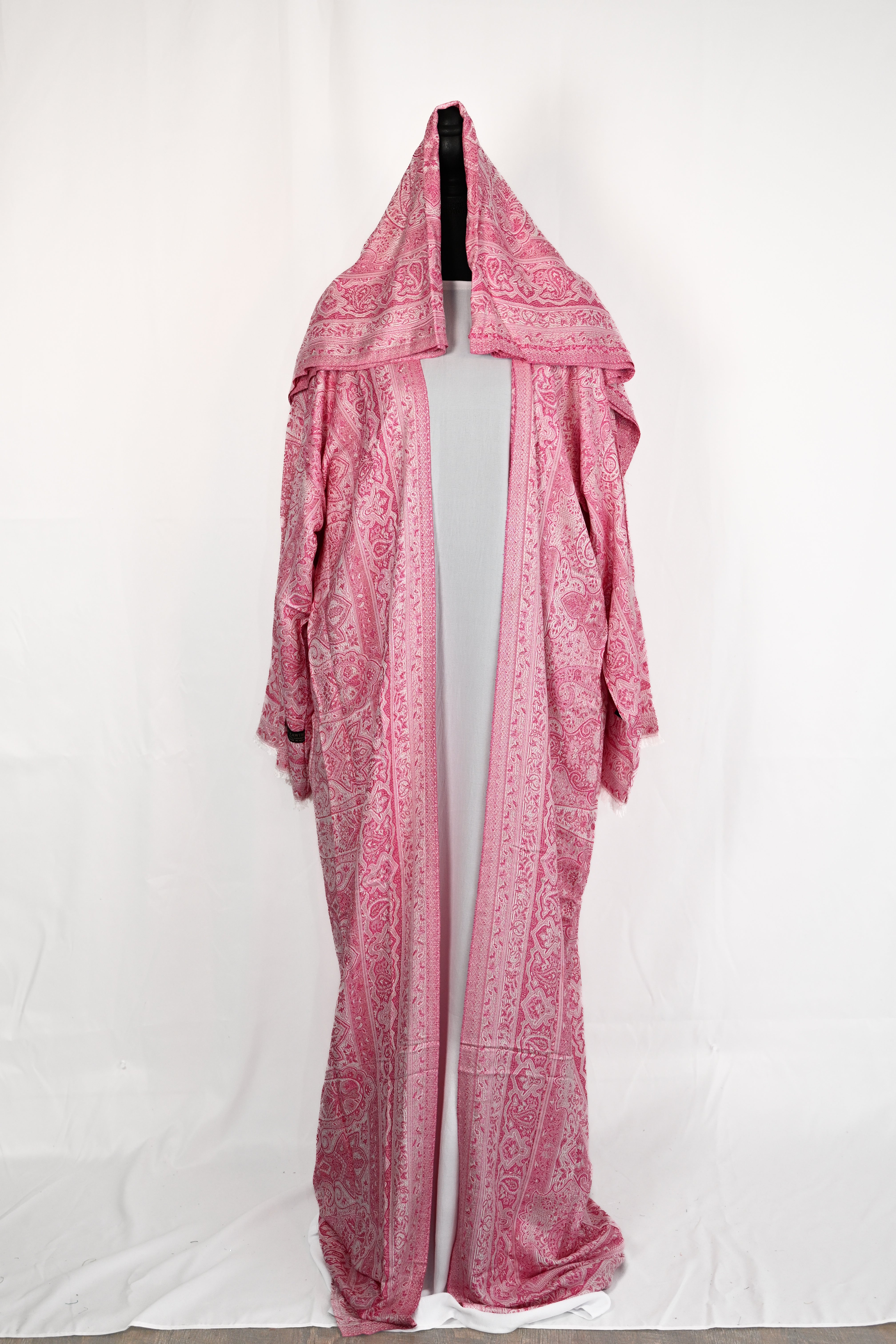 Kashmiri Pashmina Abaya - (Without Stone)