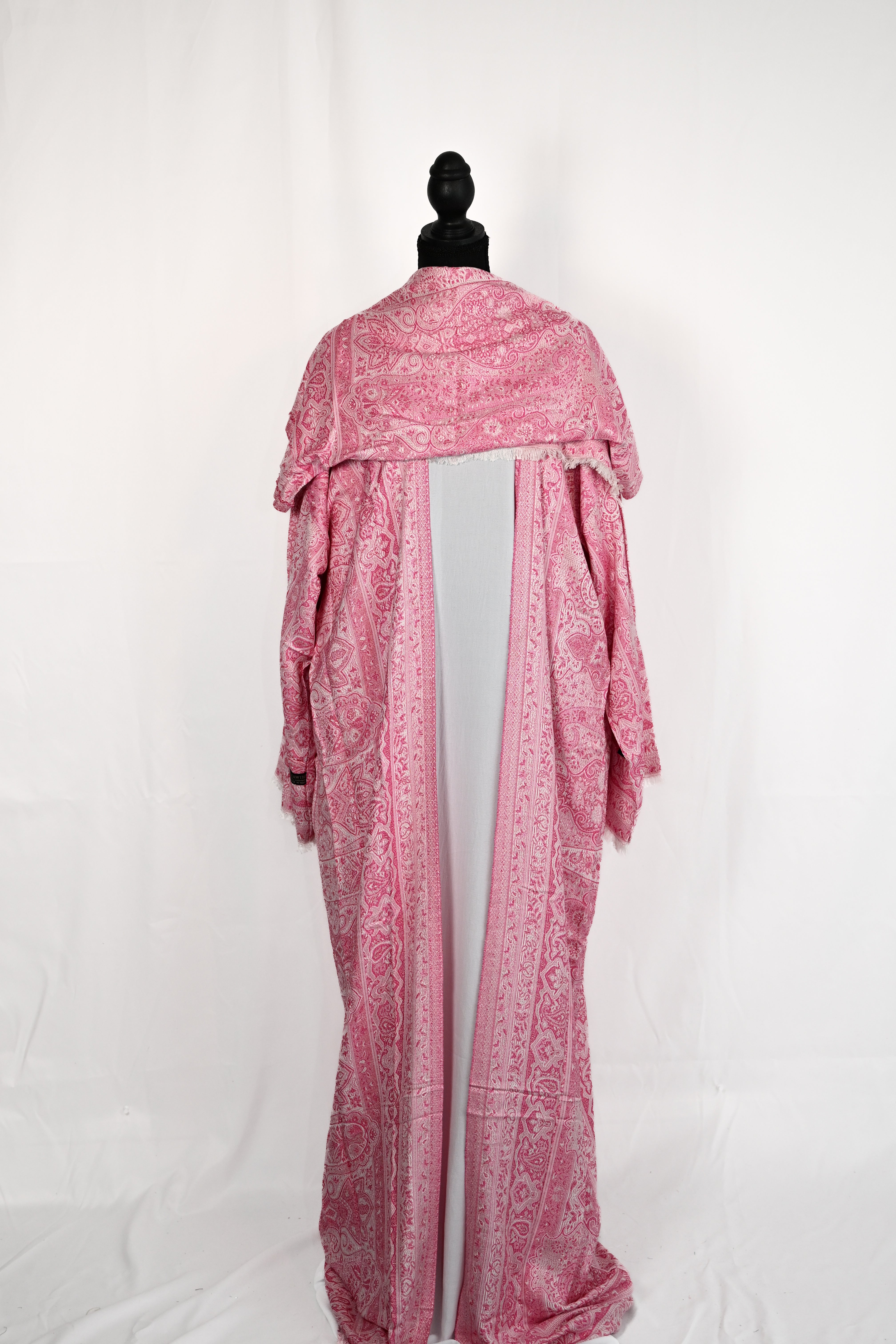Kashmiri Pashmina Abaya - (Without Stone)