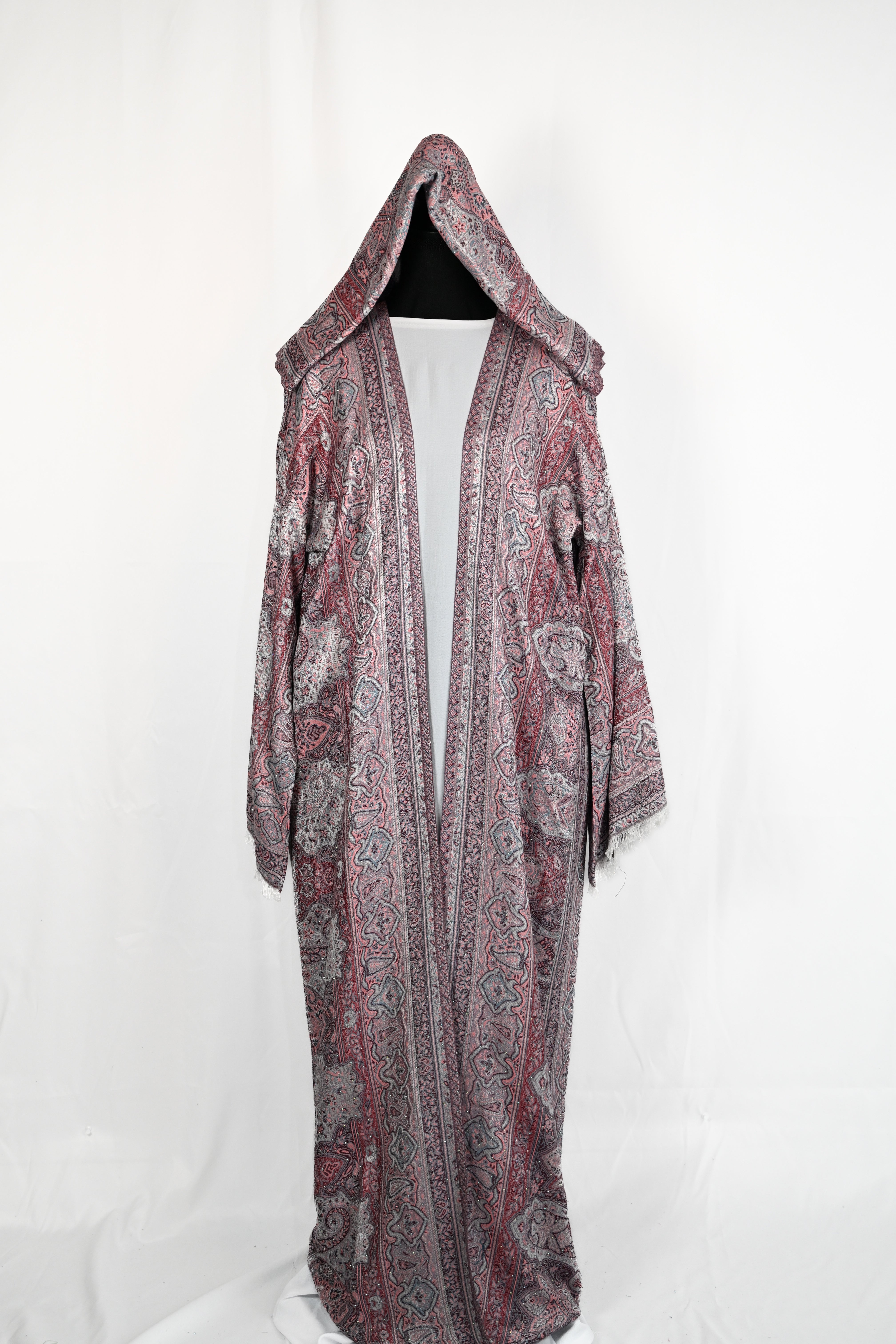 Kashmiri Pashmina Abaya — Stone Collection