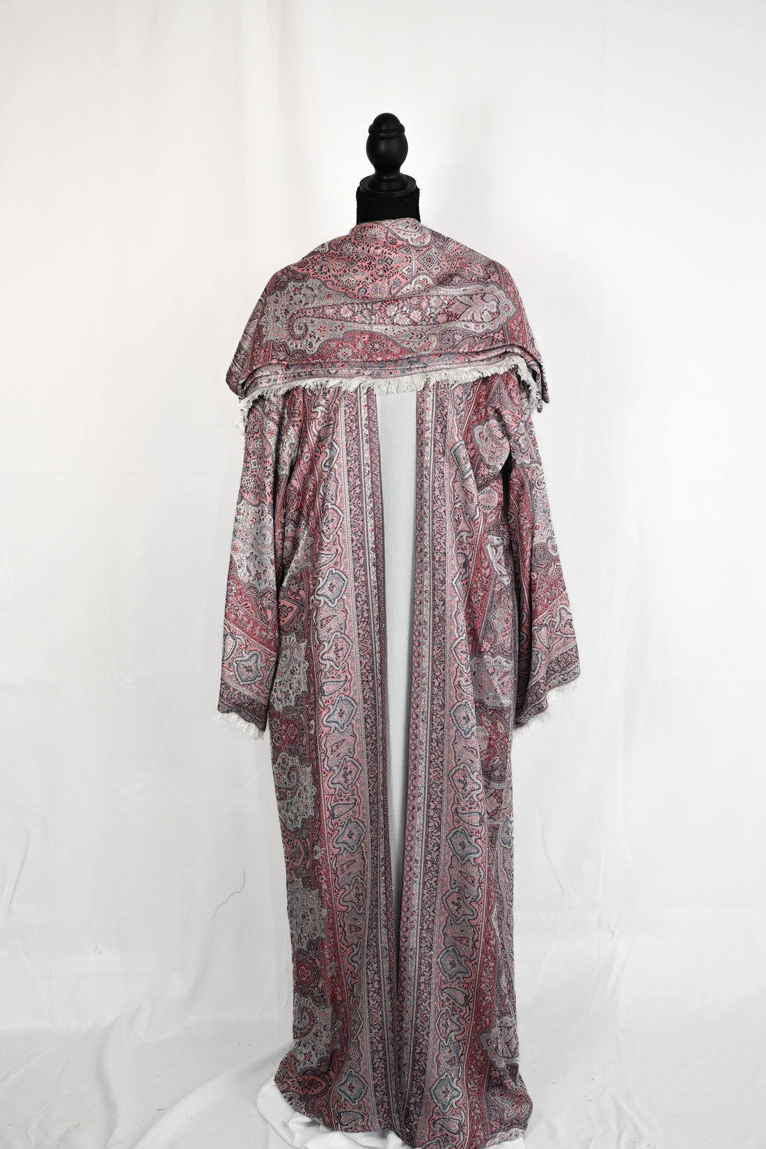 Kashmiri Pashmina Abaya — Stone Collection
