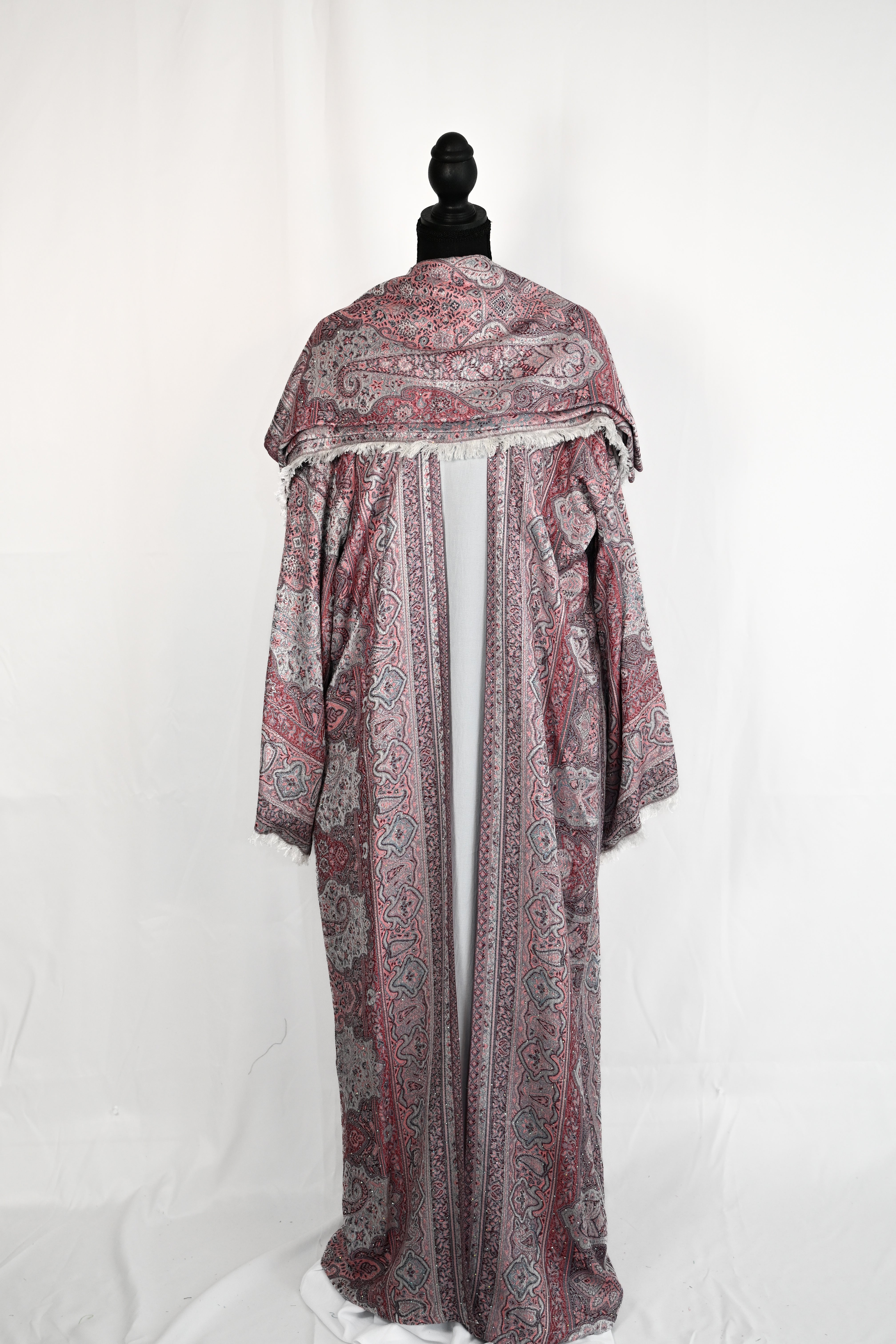 Kashmiri Pashmina Abaya — Stone Collection