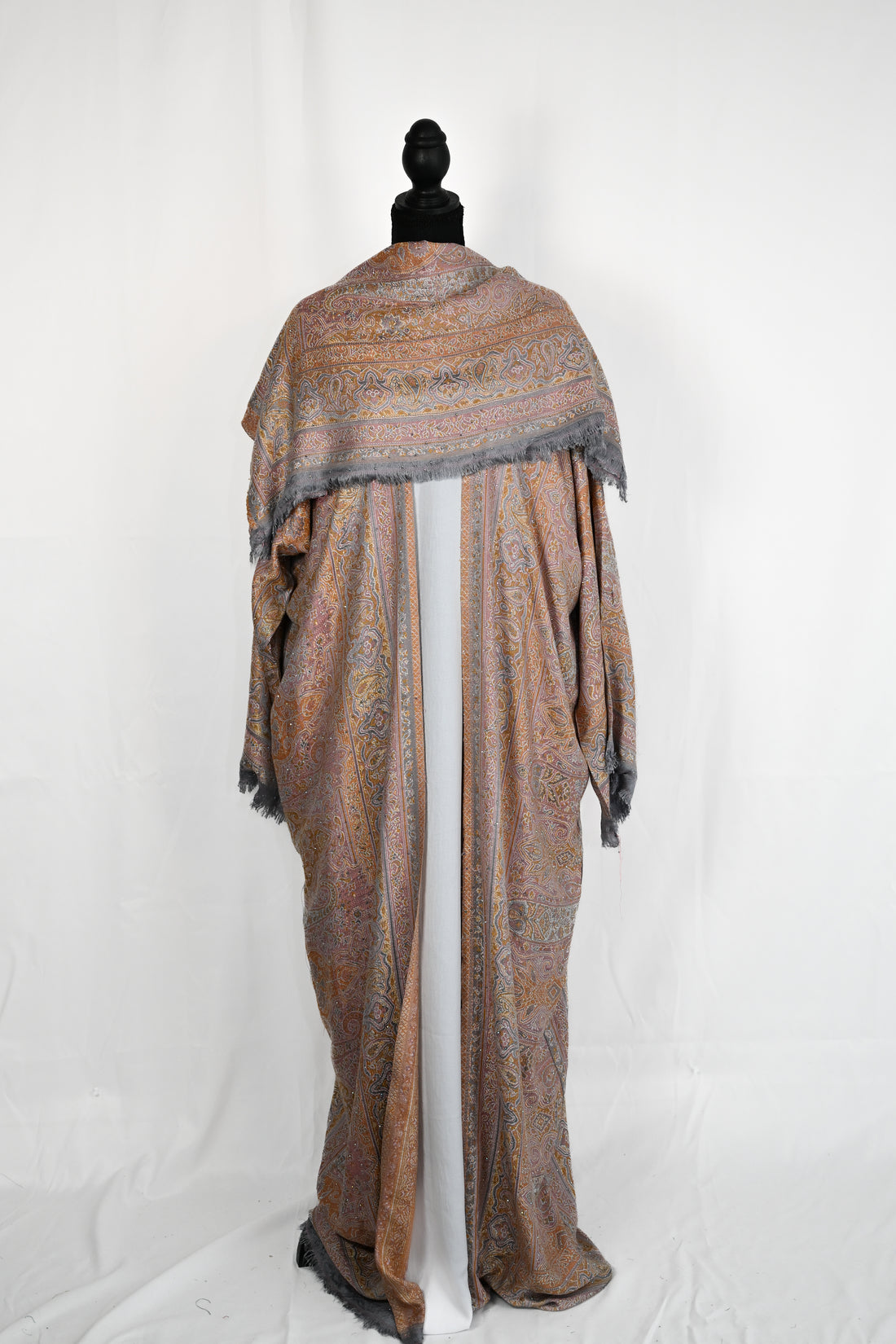 Kashmiri Pashmina Abaya — Stone Collection