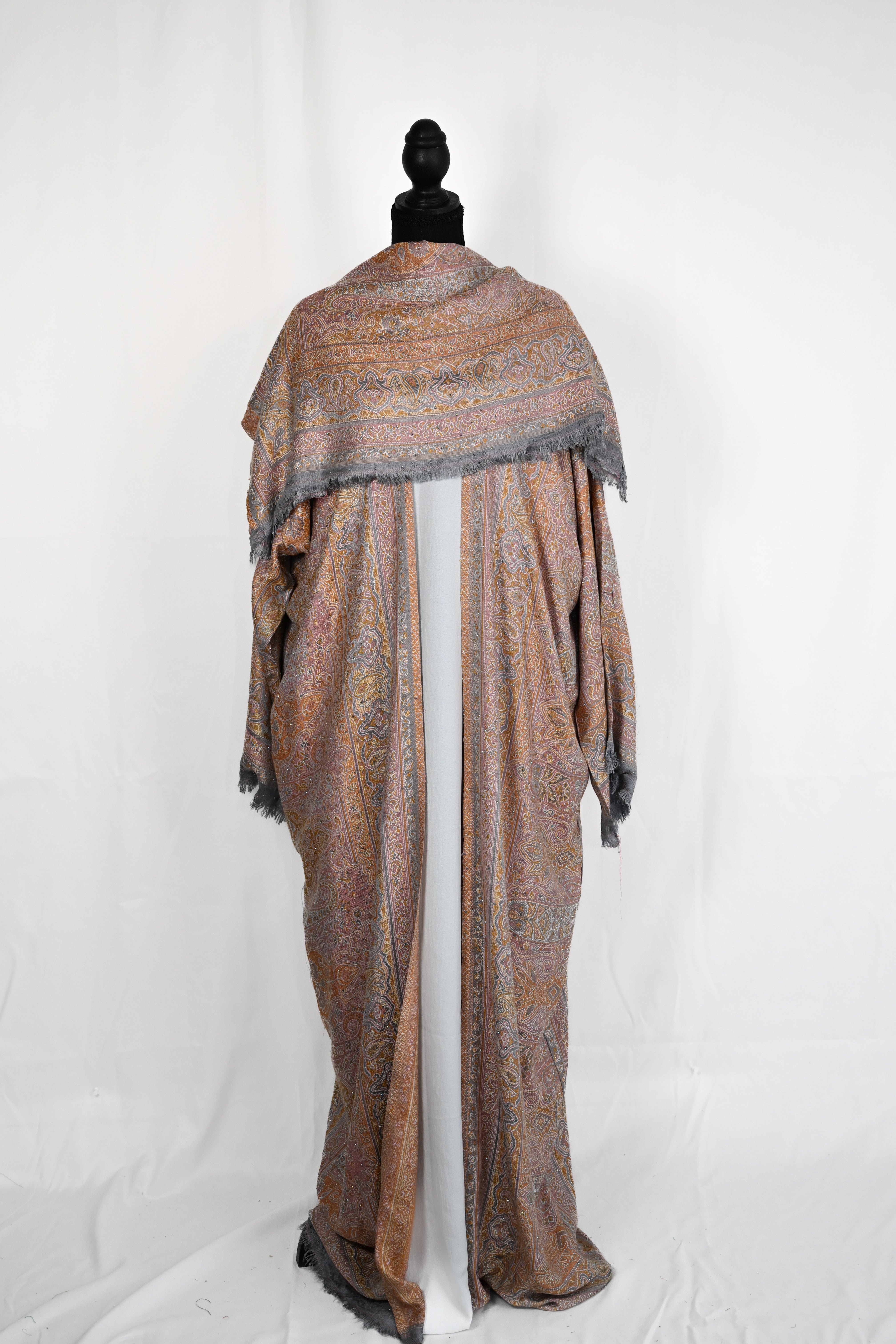 Kashmiri Pashmina Abaya — Stone Collection