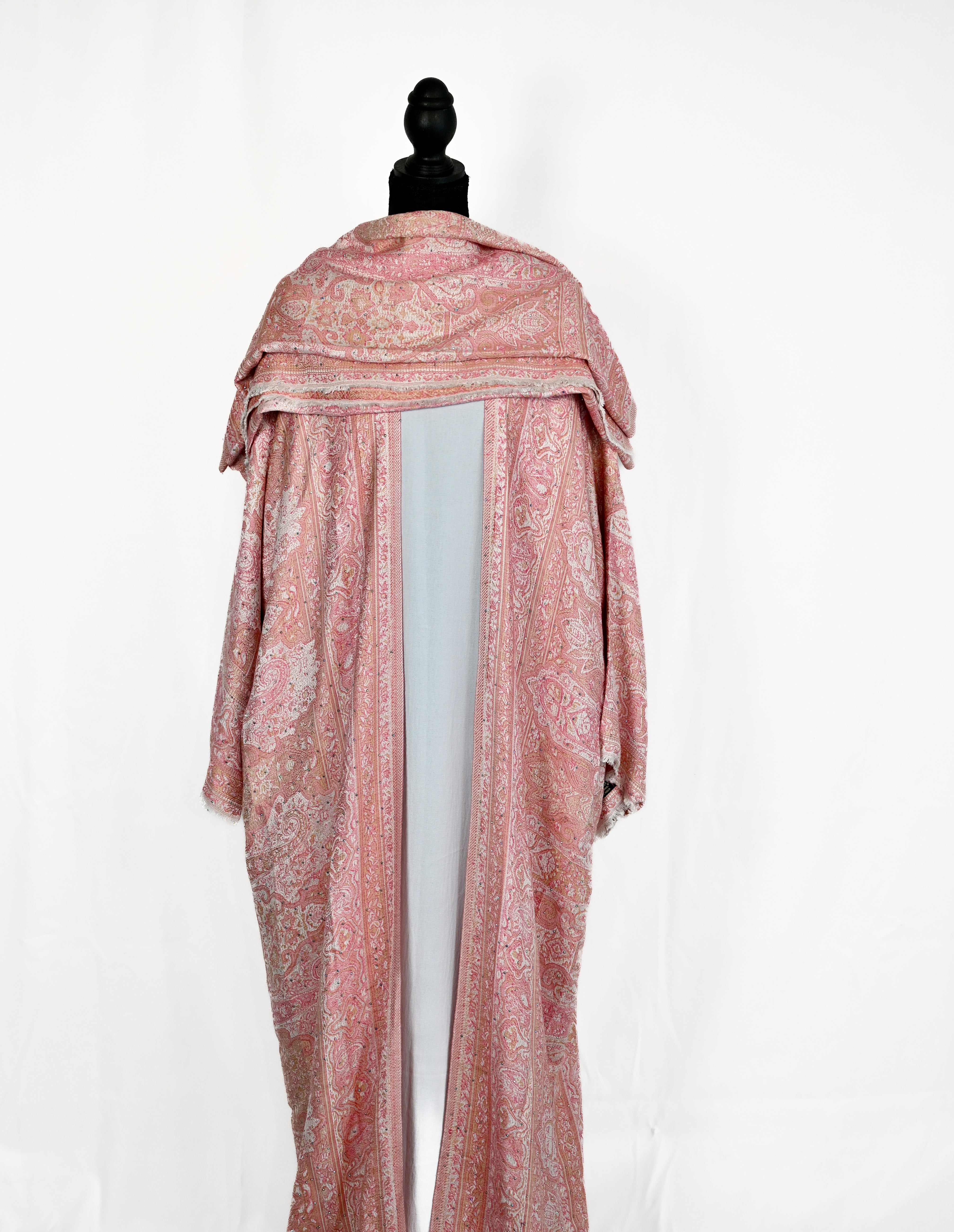 Kashmiri Pashmina Abaya — Stone Collection