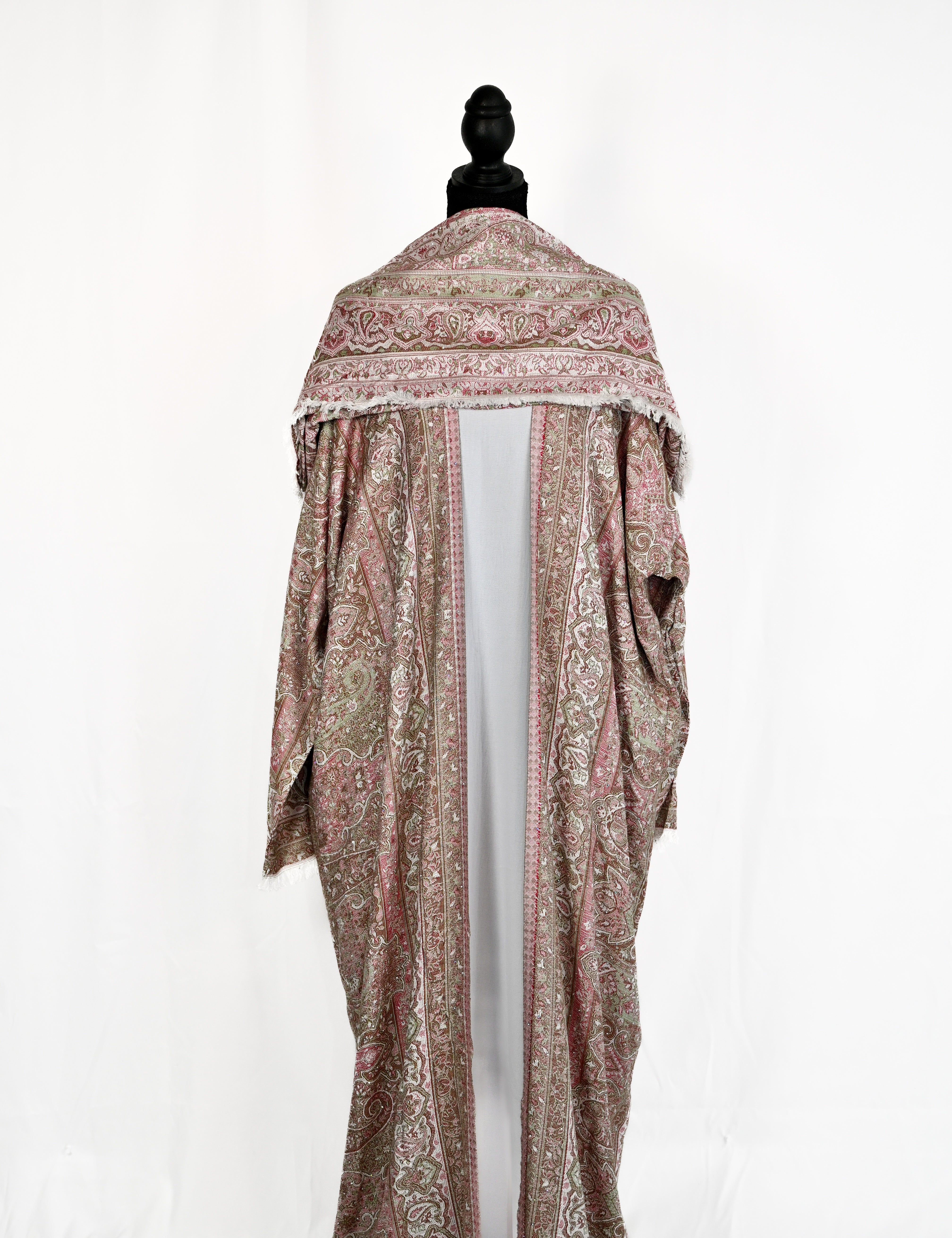 Kashmiri Pashmina Abaya — Stone Collection