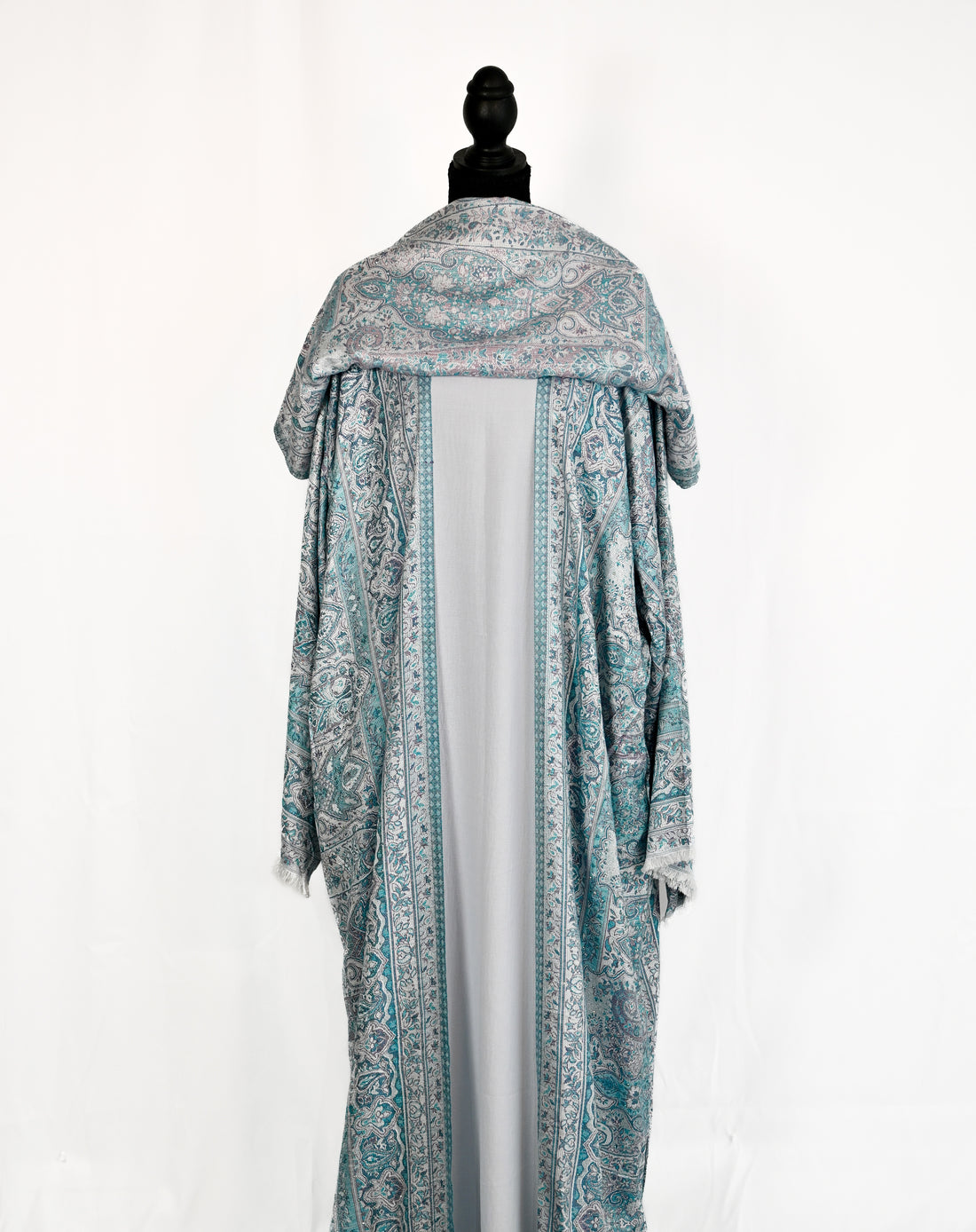 Kashmiri Pashmina Abaya — Stone Collection