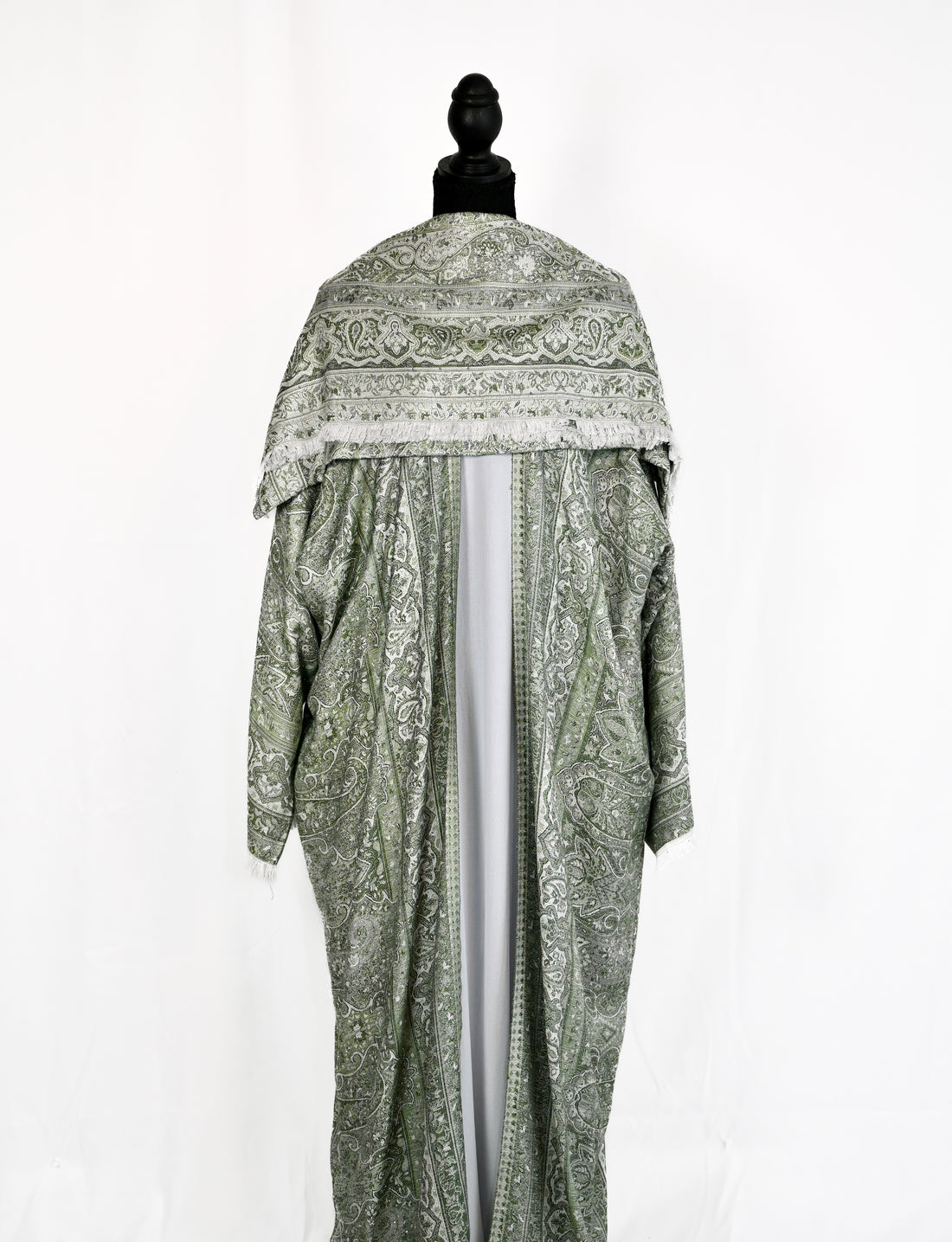 Kashmiri Pashmina Abaya — Stone Collection
