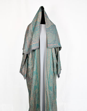 Kashmiri Pashmina Abaya — Stone Collection
