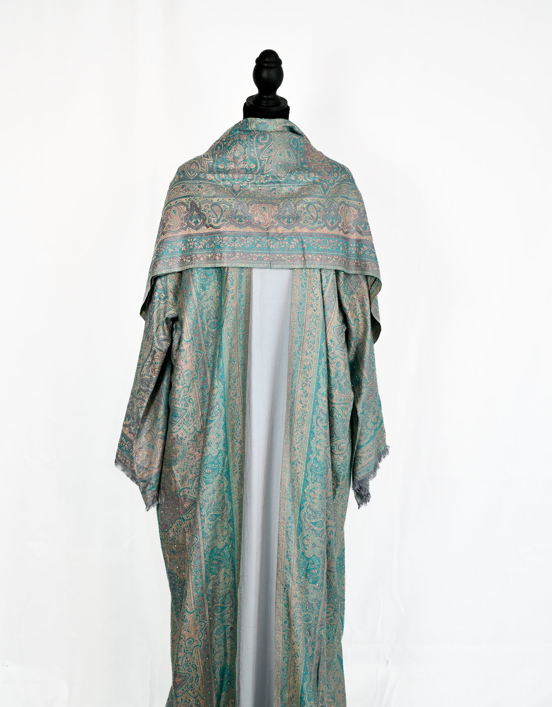 Kashmiri Pashmina Abaya — Stone Collection