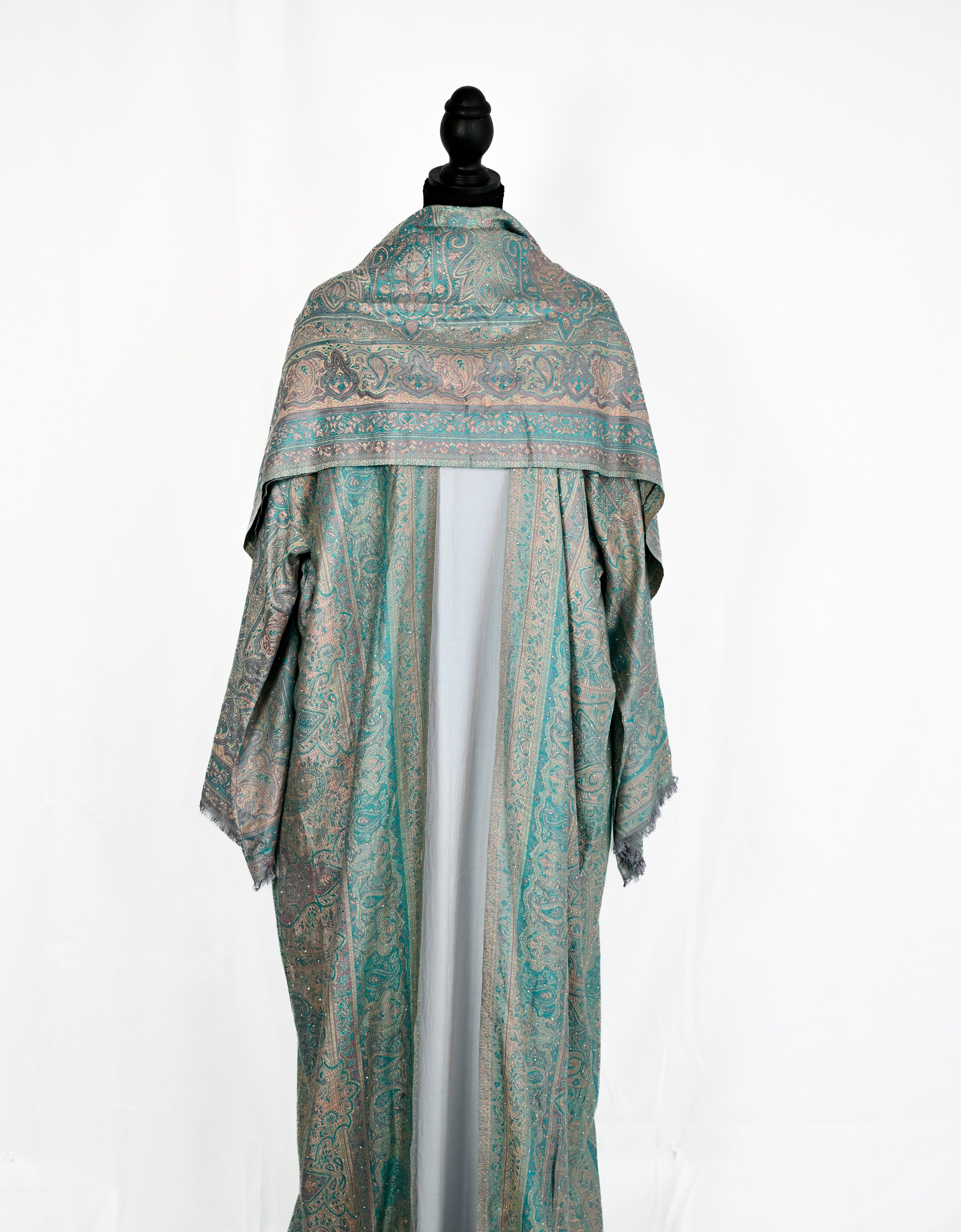 Kashmiri Pashmina Abaya — Stone Collection