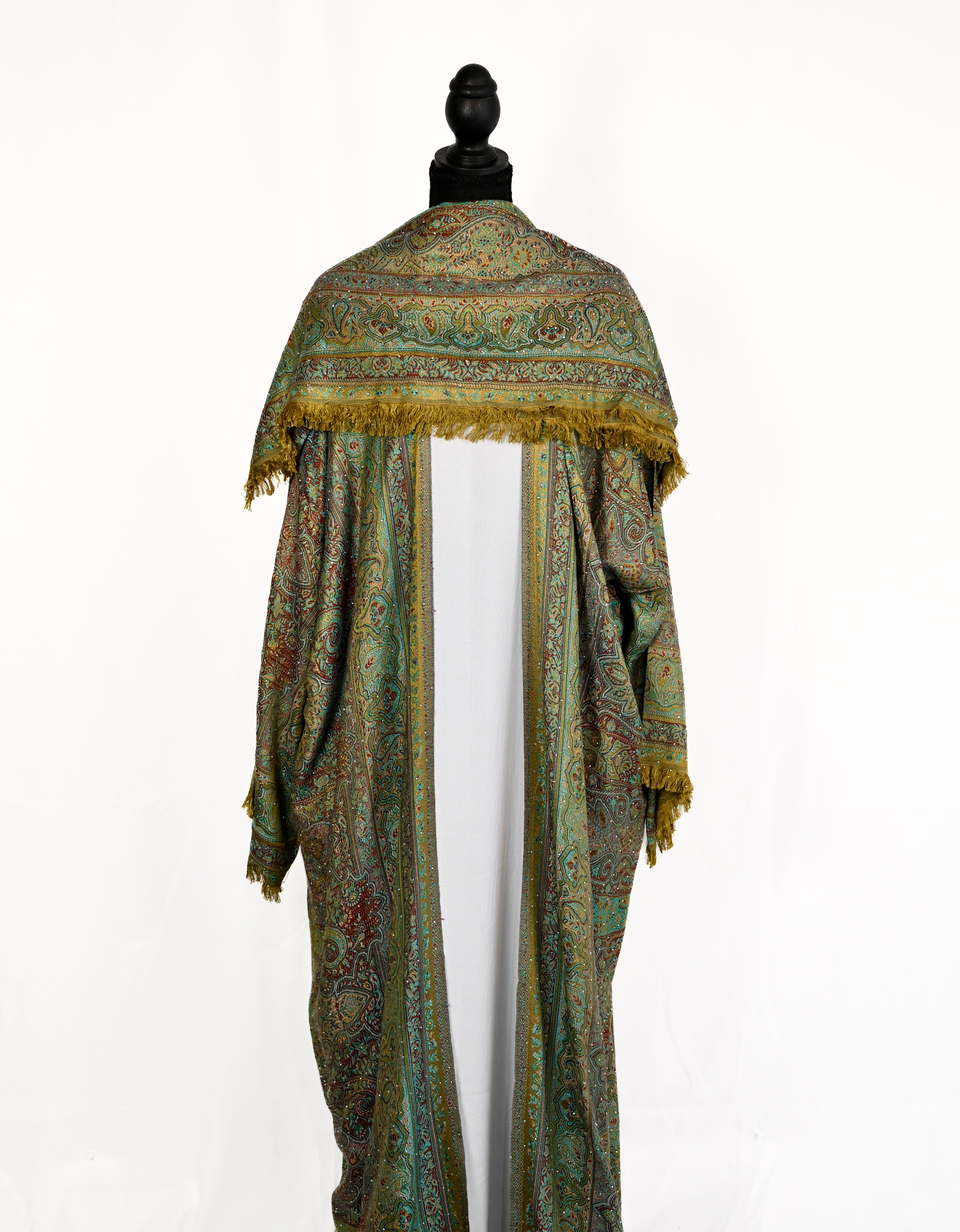 Kashmiri Pashmina Abaya — Stone Collection