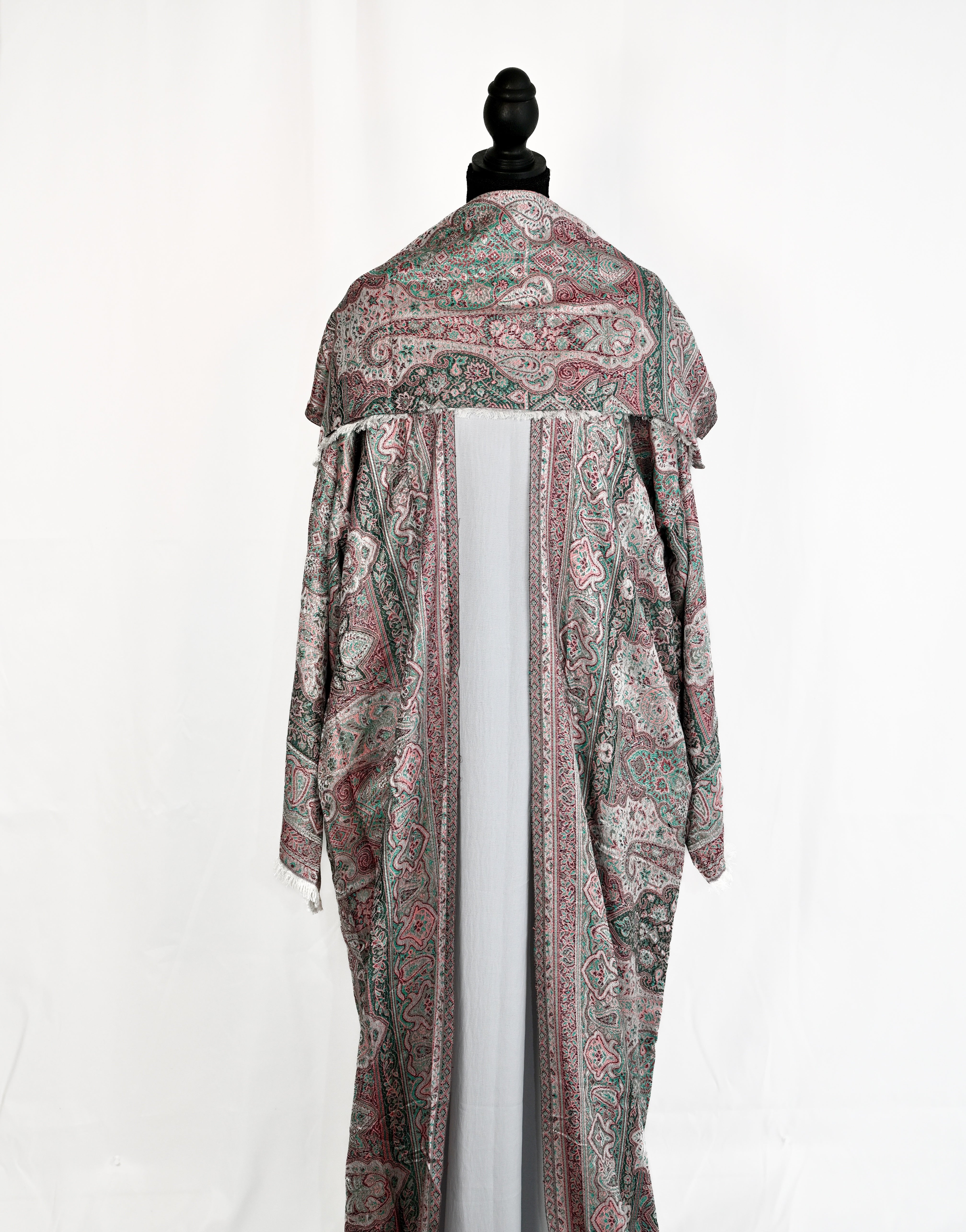 Kashmiri Pashmina Abaya - (Without Stone)