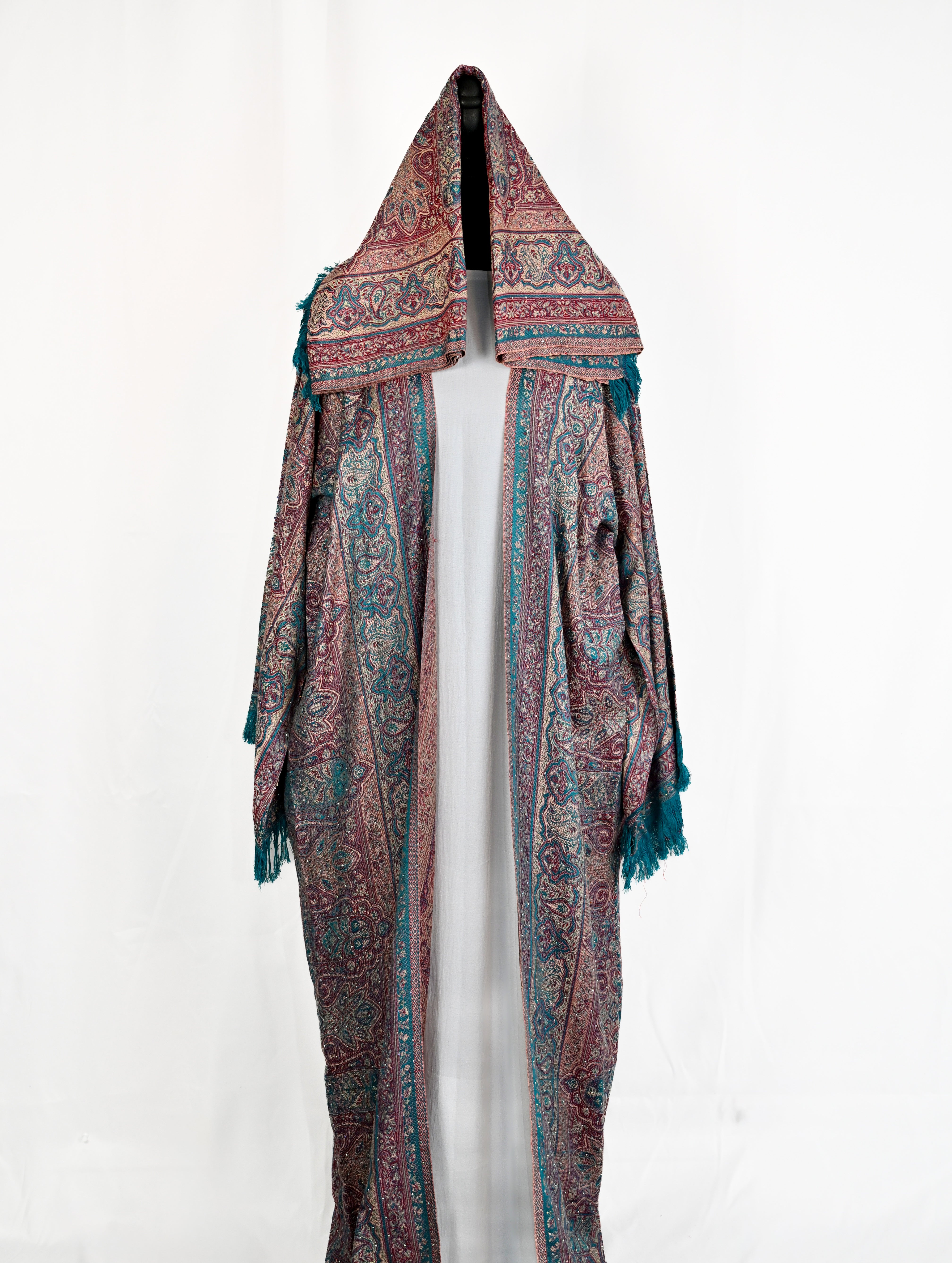 Kashmiri Pashmina Abaya — Stone Collection