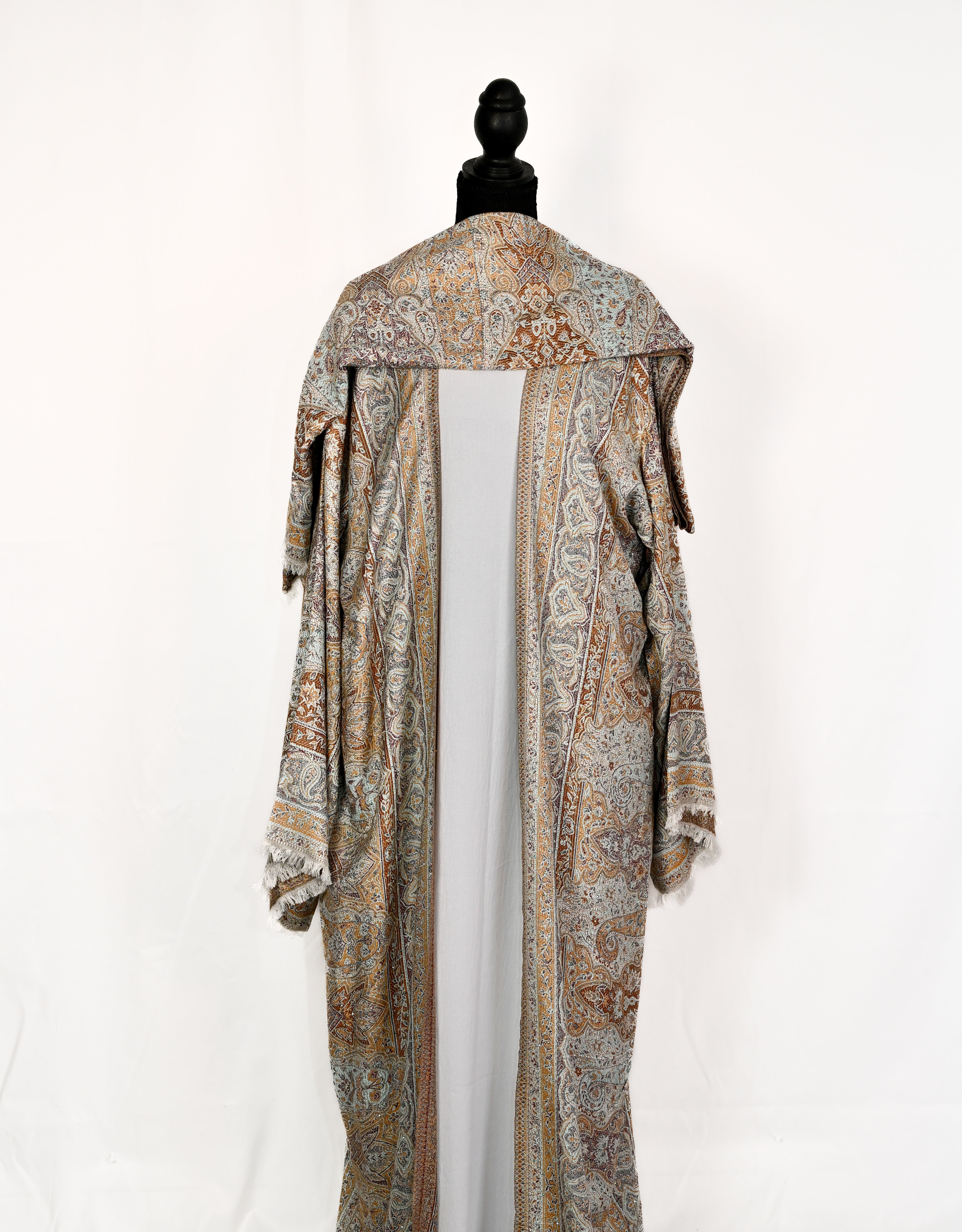 Kashmiri Pashmina Abaya — Stone Collection