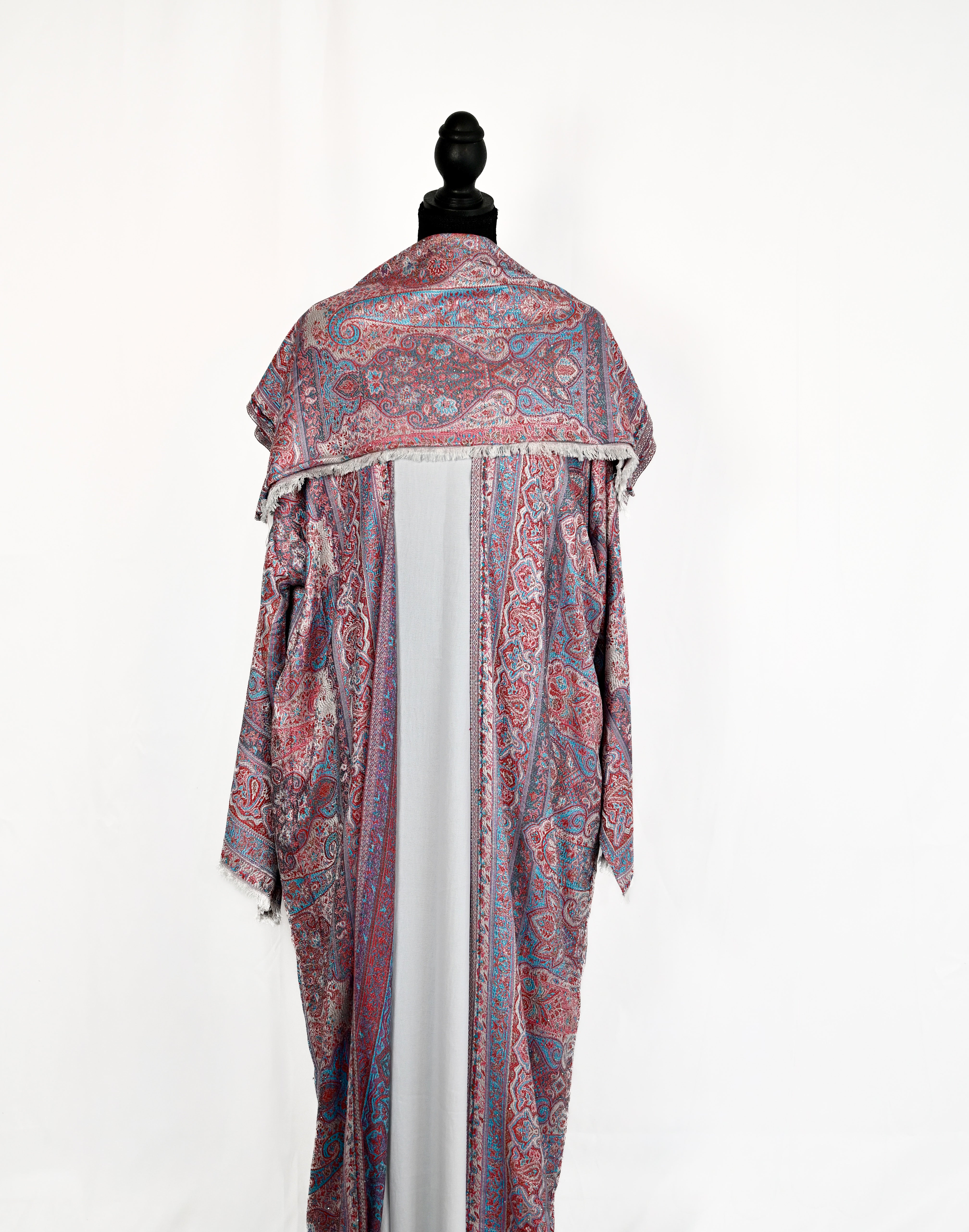 Kashmiri Pashmina Abaya — Stone Collection