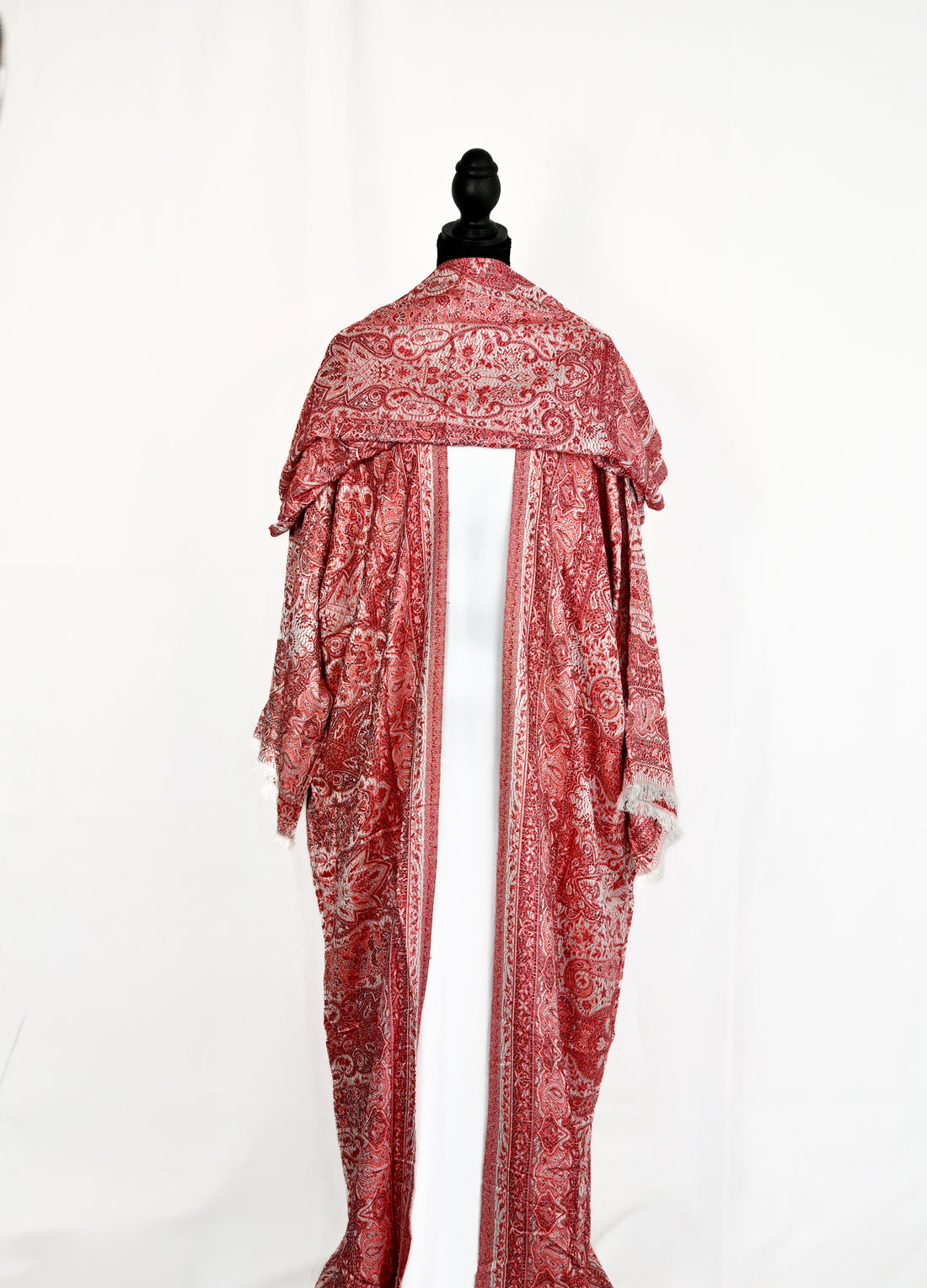 Kashmiri Pashmina Abaya - (Without Stone)