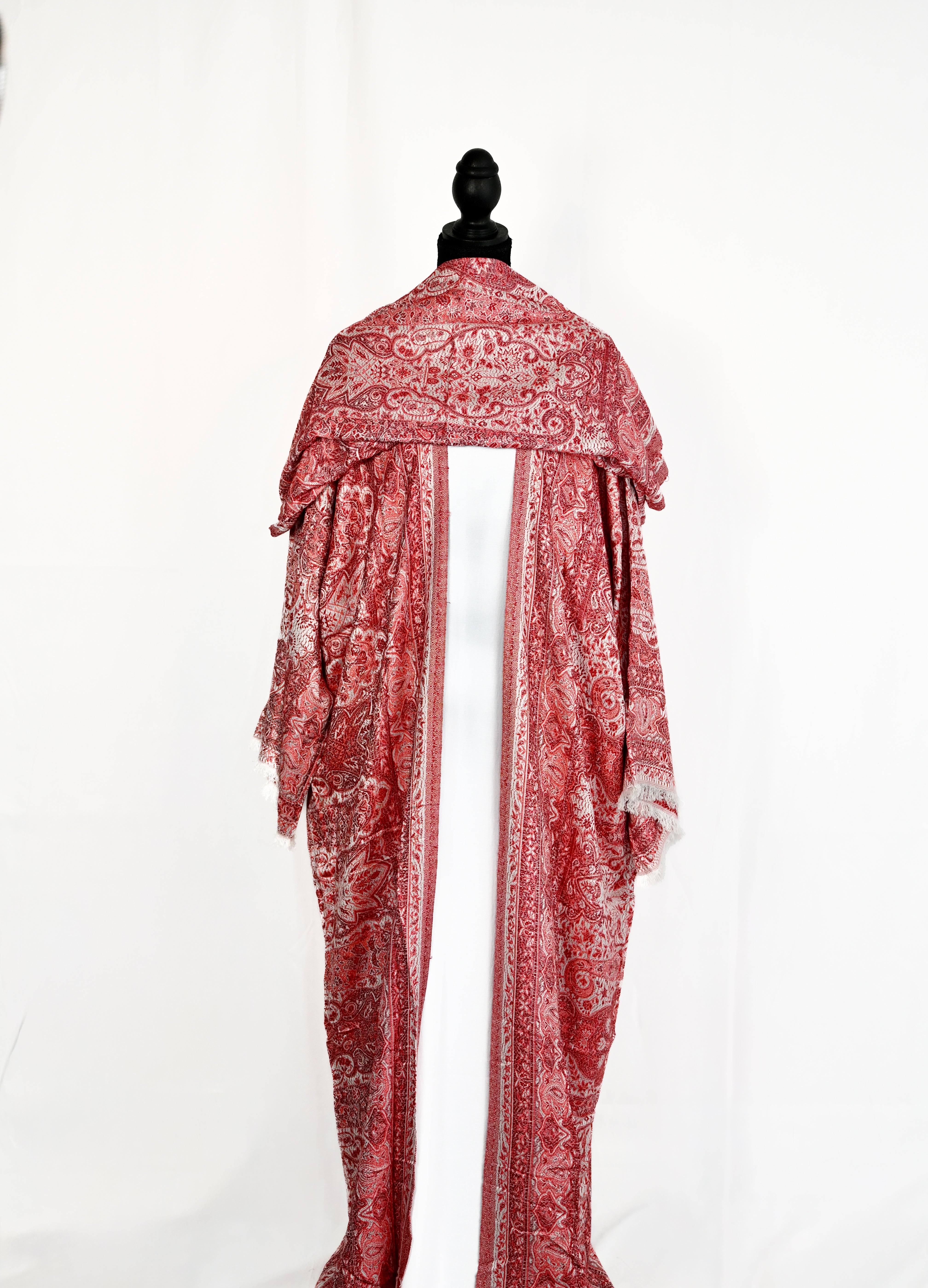 Kashmiri Pashmina Abaya - (Without Stone)
