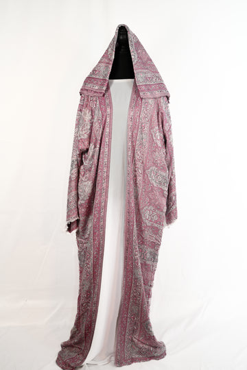Kashmiri Pashmina Abaya - (Without Stone)