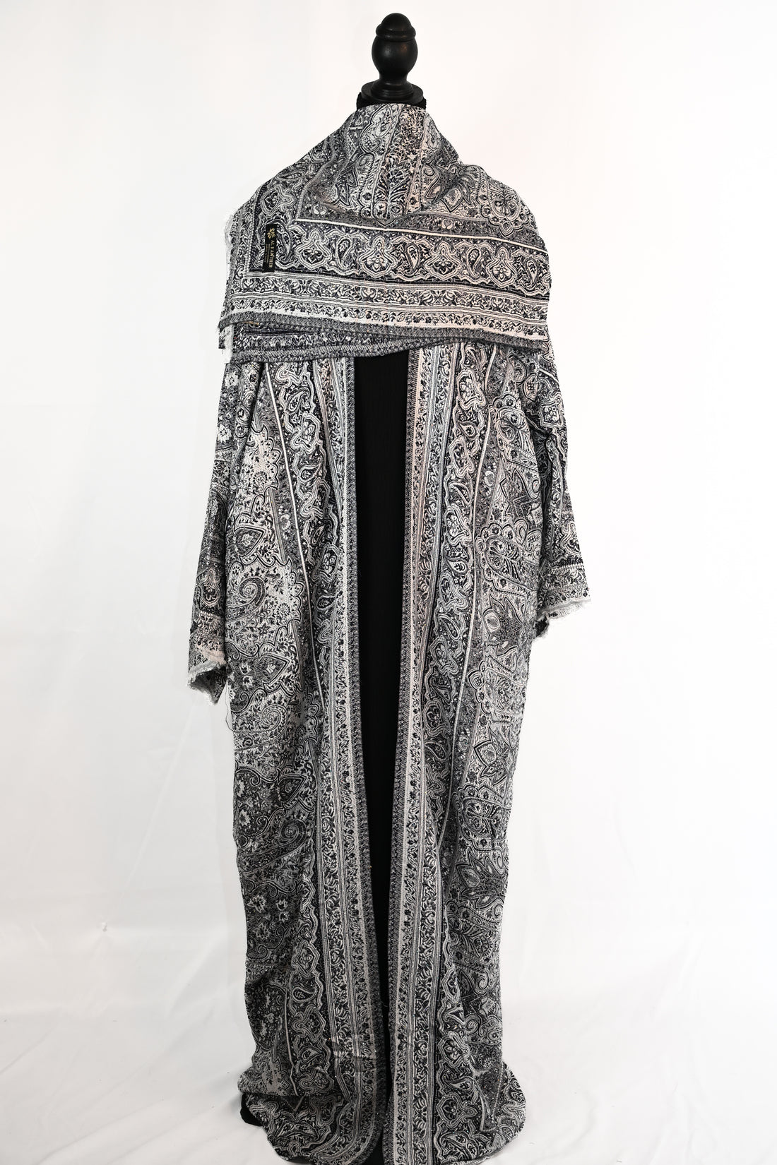 Kashmiri Pashmina Abaya — Stone Collection