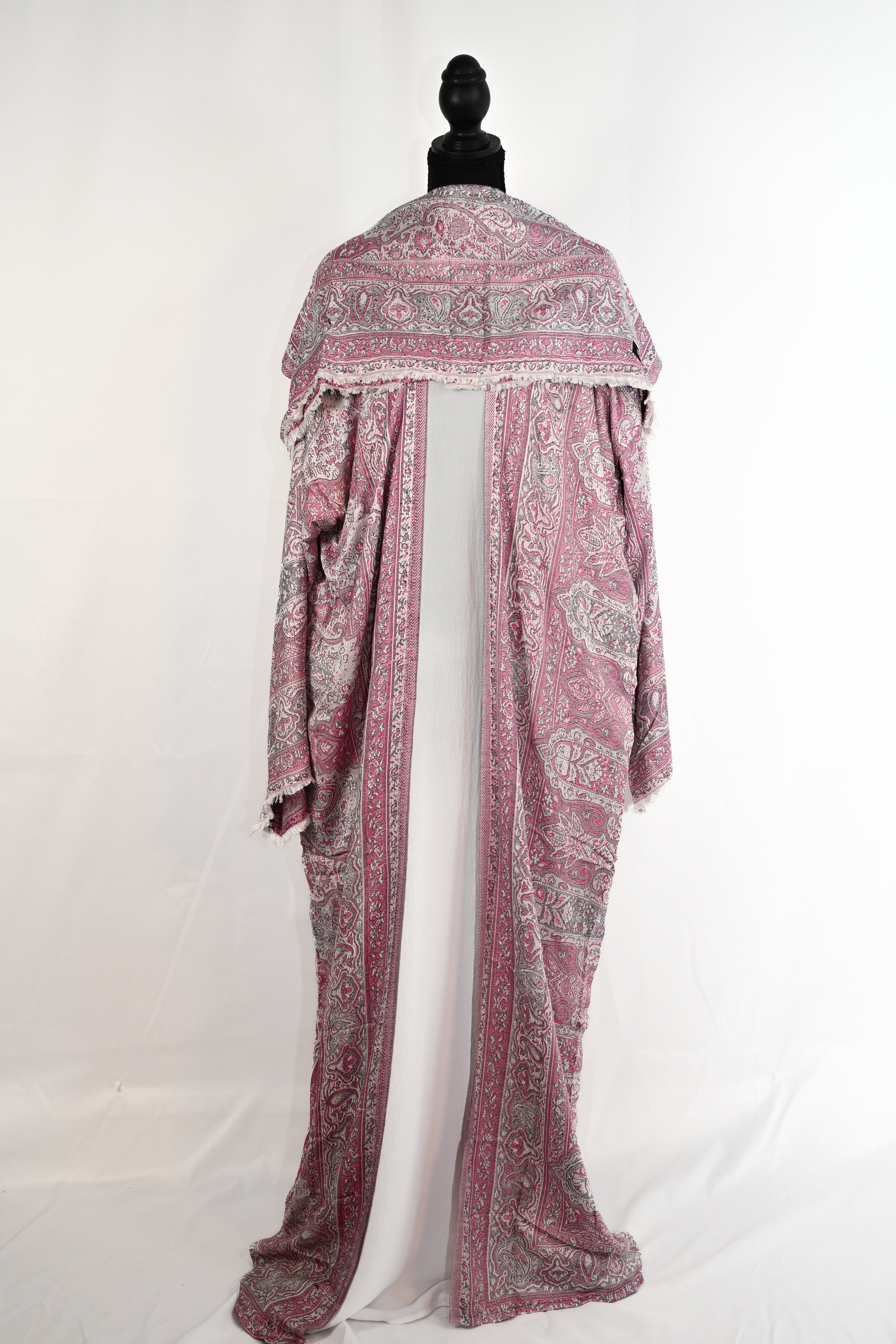 Kashmiri Pashmina Abaya - (Without Stone)