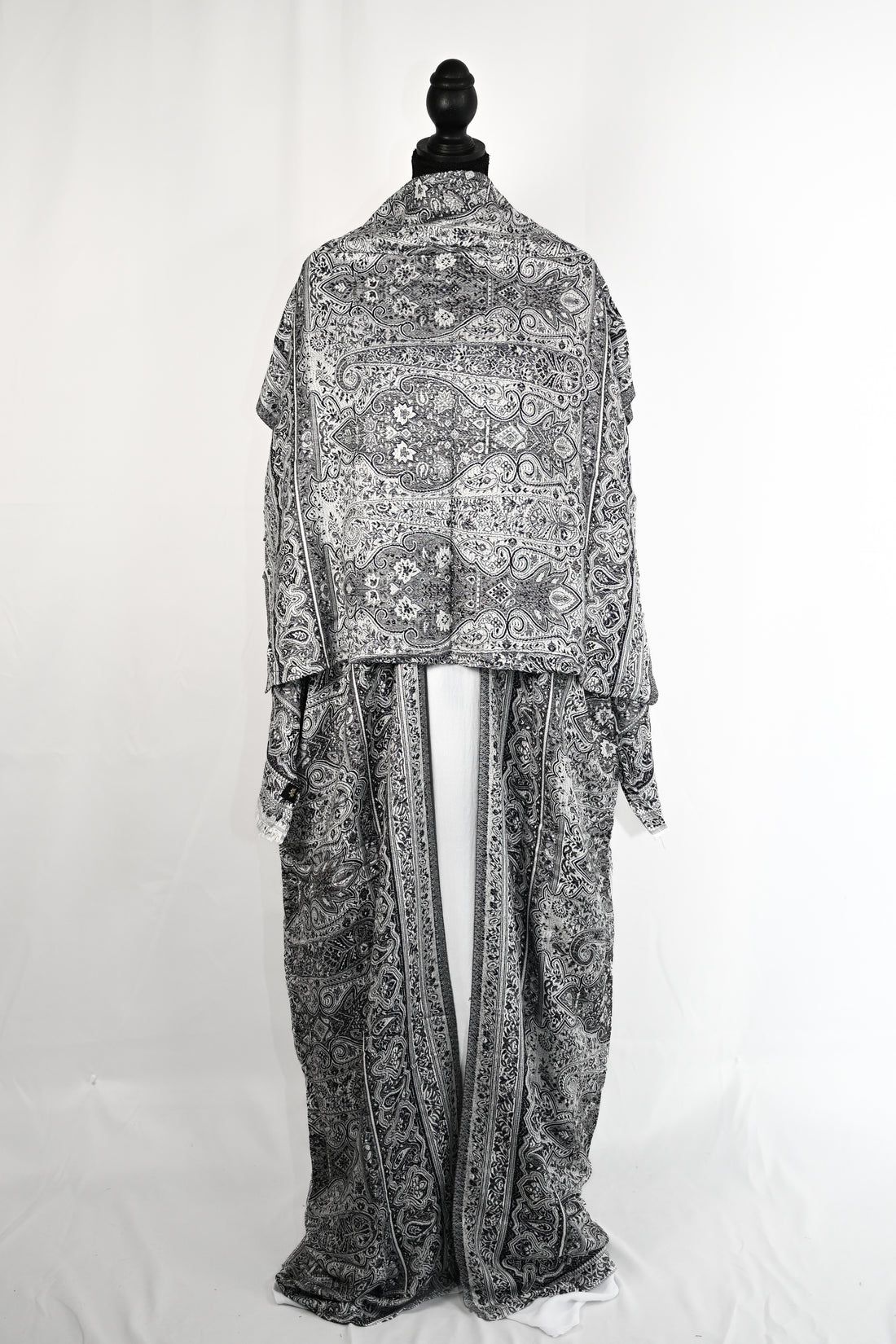 Kashmiri Pashmina Abaya - (Without Stone)