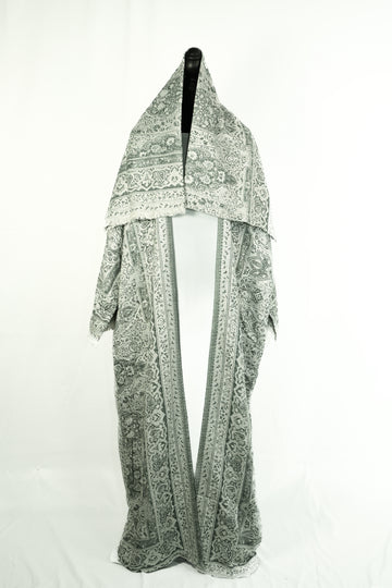 Kashmiri Pashmina Abaya — Stone Collection