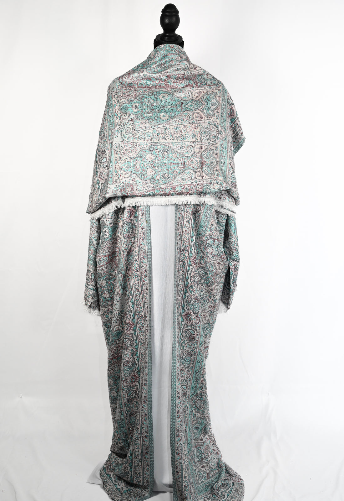 Kashmiri Pashmina Abaya — Stone Collection
