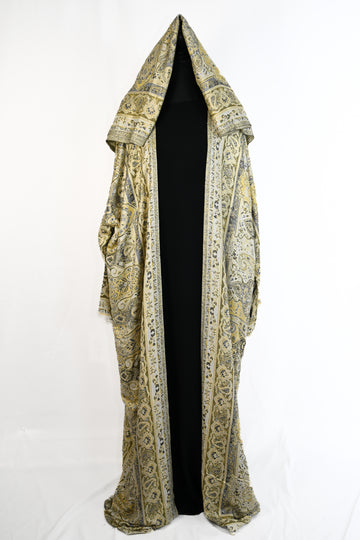 Kashmiri Pashmina Abaya — Stone Collection