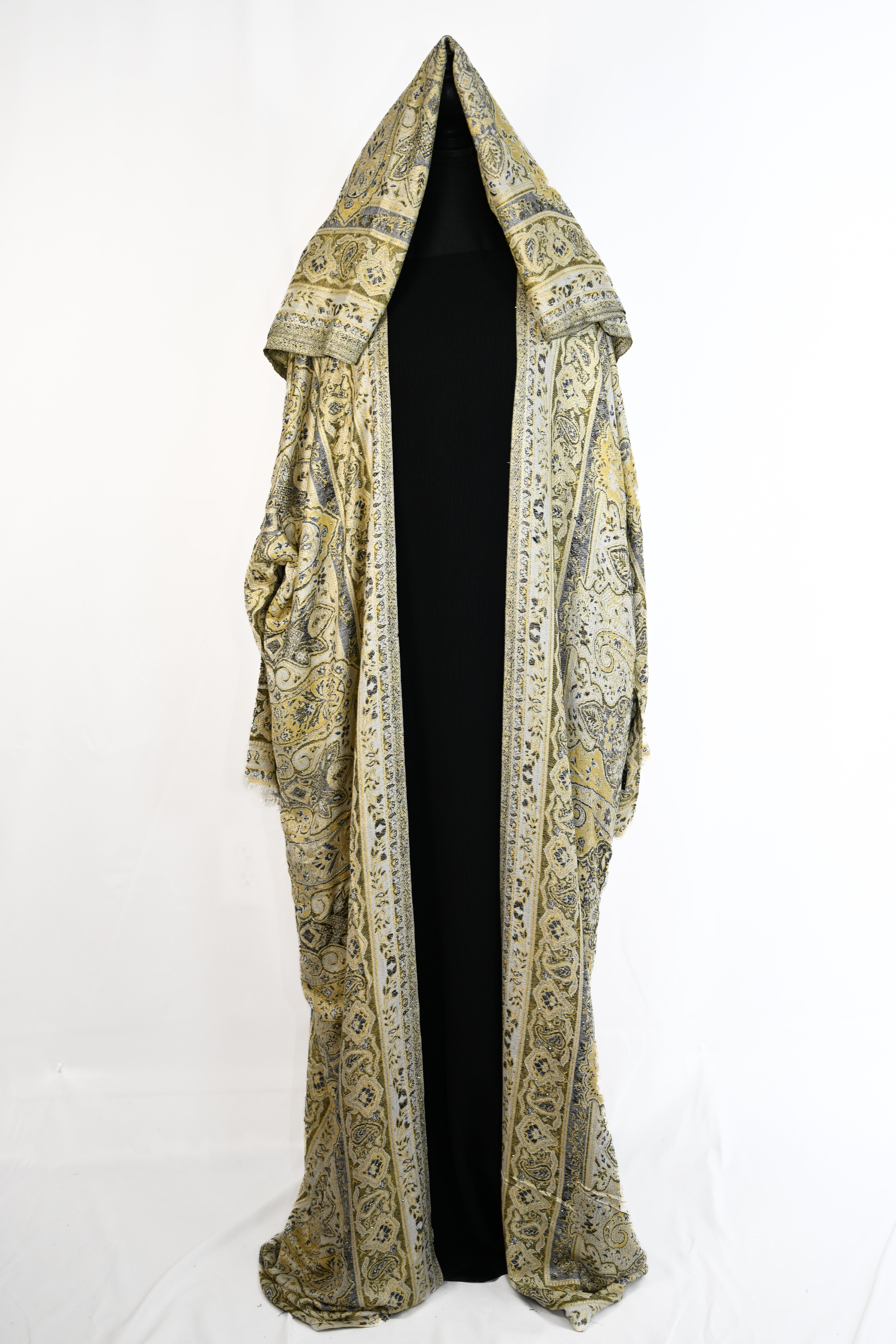 Kashmiri Pashmina Abaya — Stone Collection
