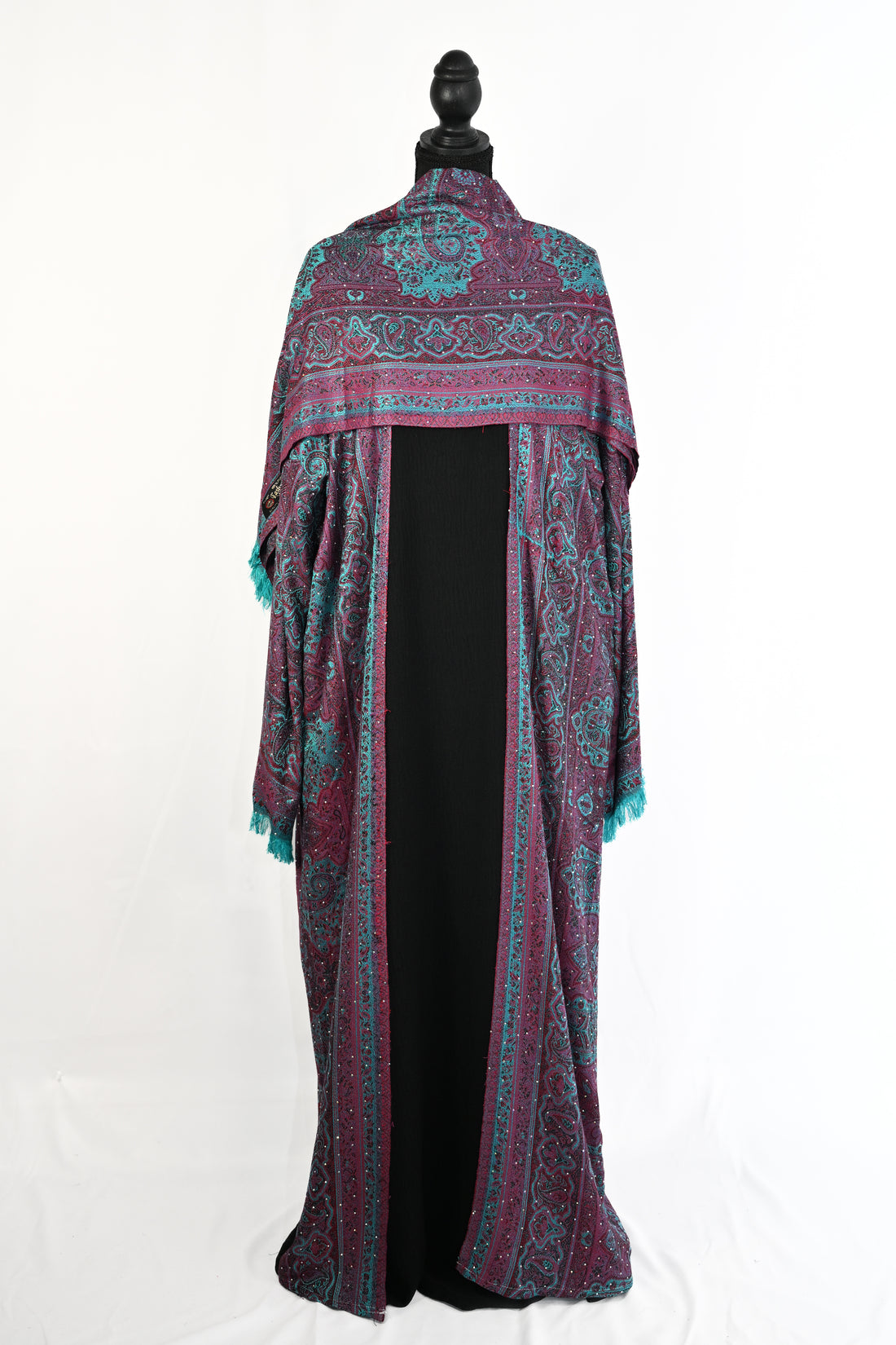 Kashmiri Pashmina Abaya — Stone Collection
