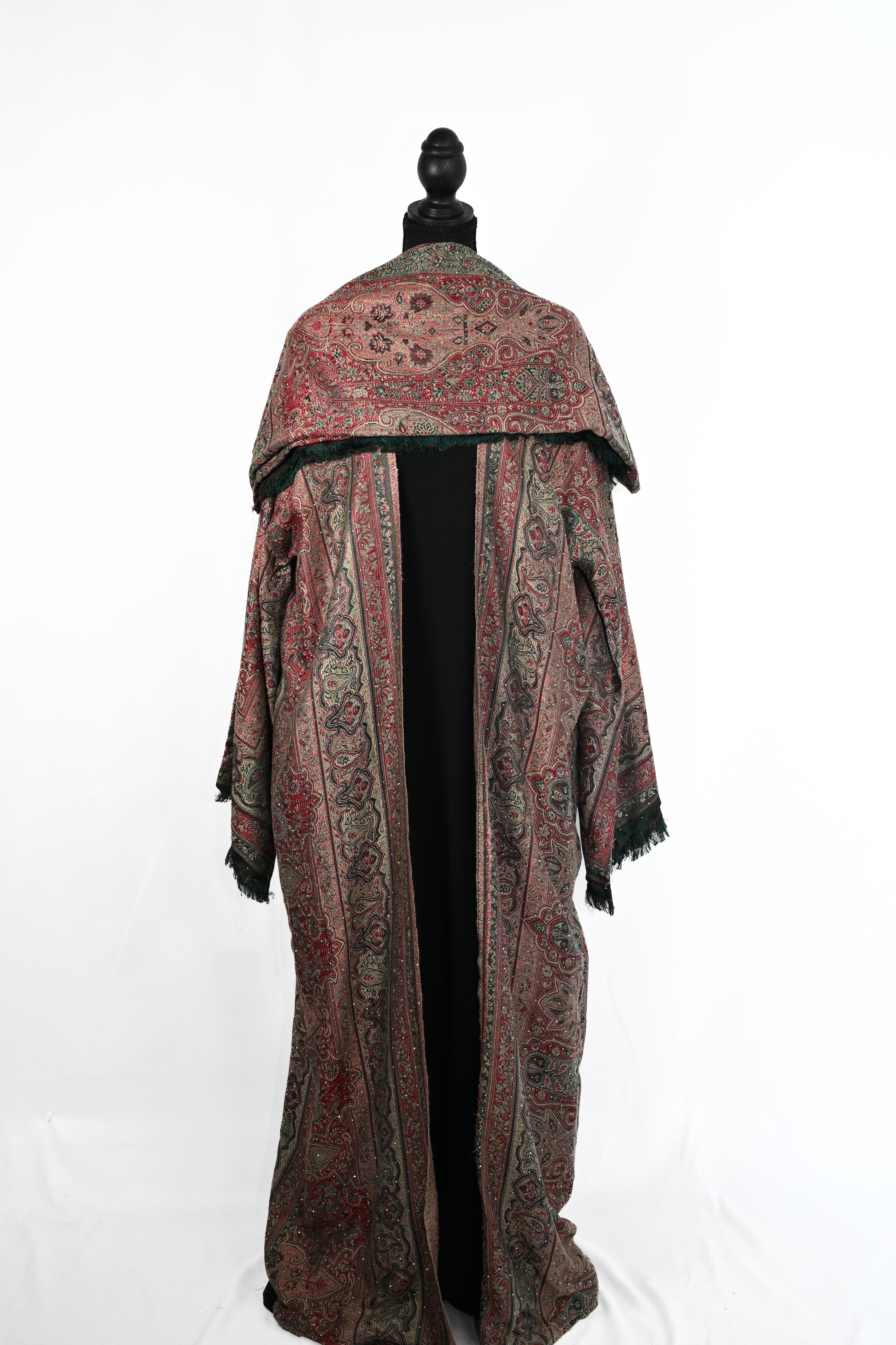 Kashmiri Pashmina Abaya — Stone Collection