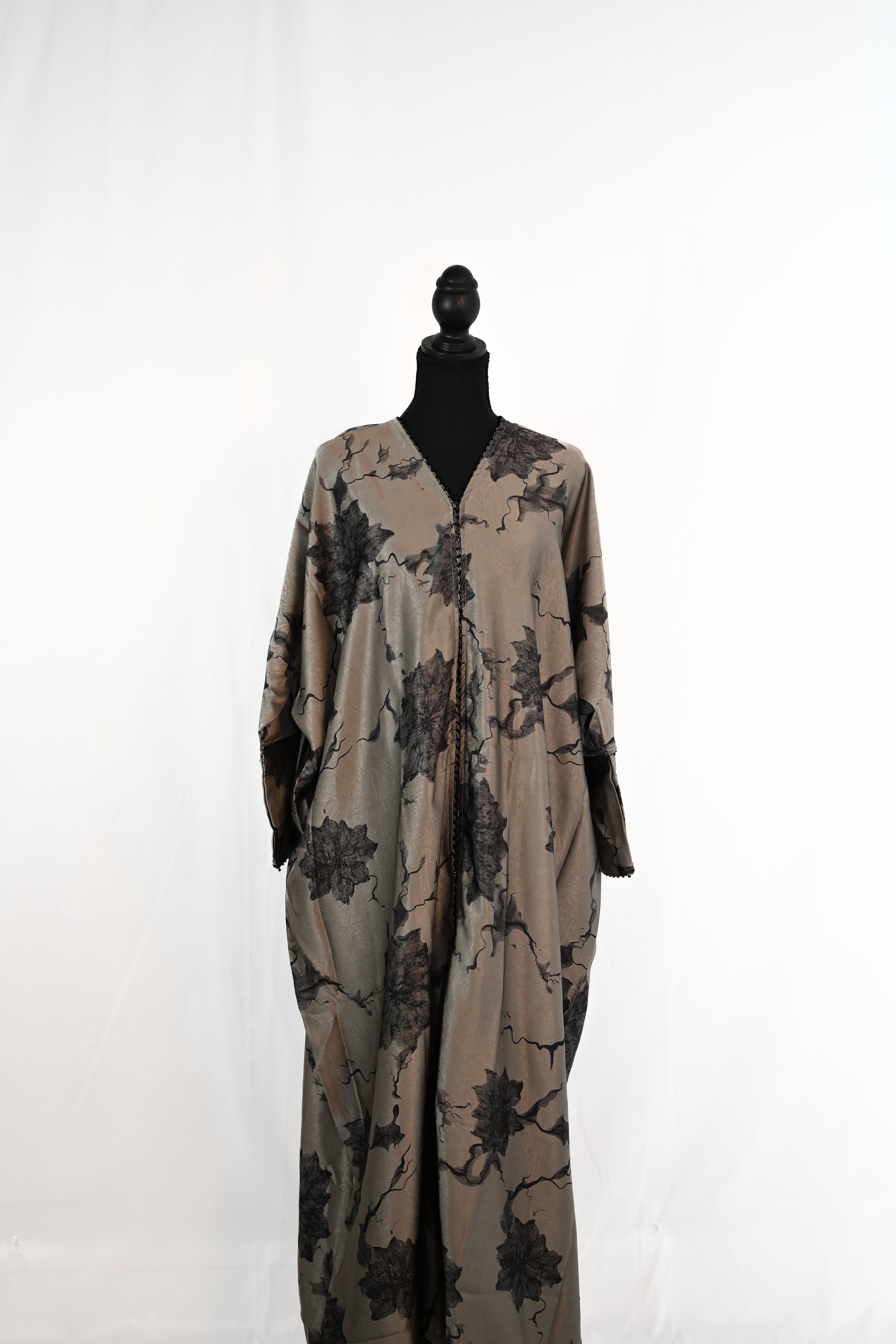 Abaya - Beige Floral