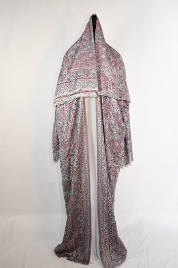 Kashmiri Pashmina Abaya — Stone Collection