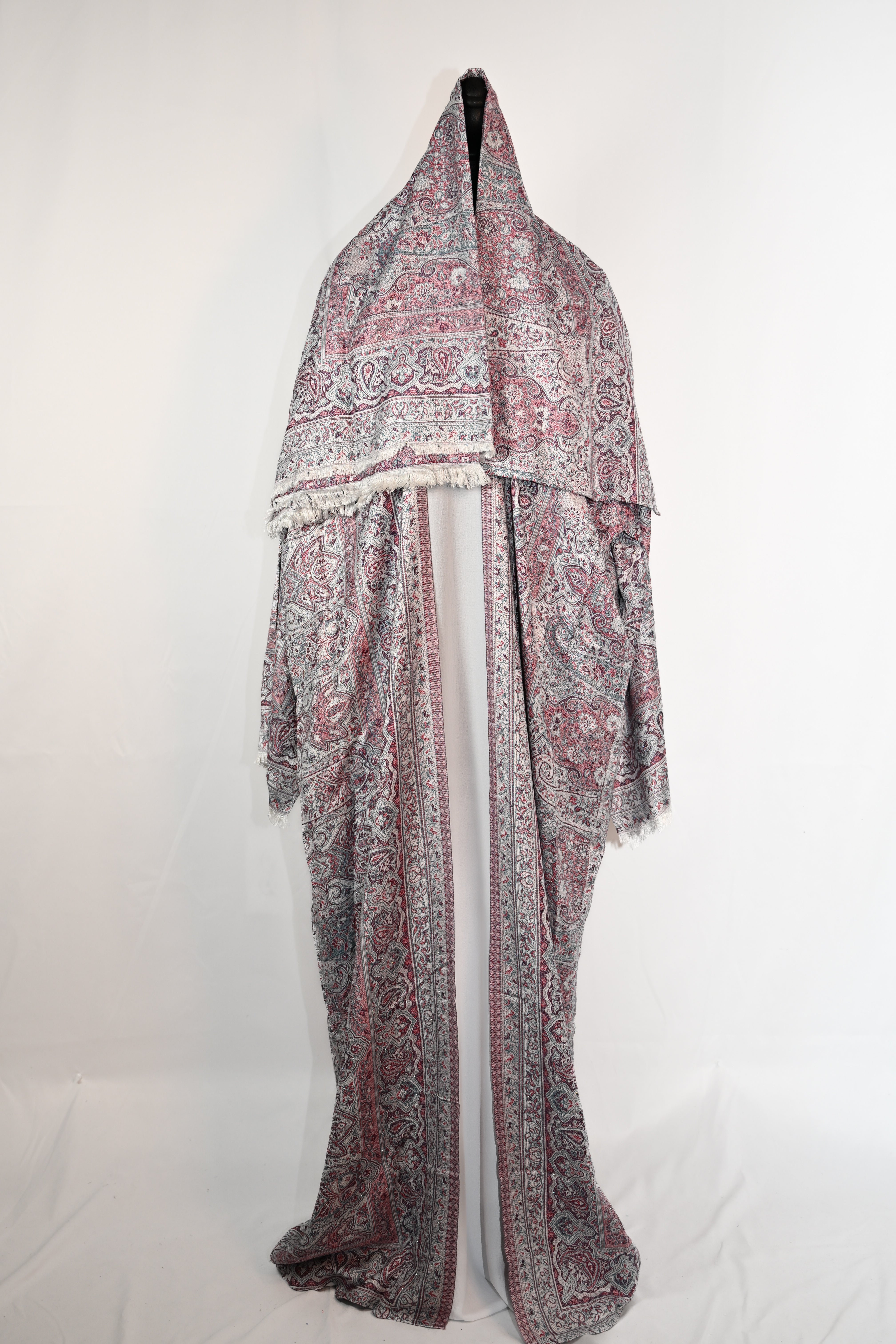 Kashmiri Pashmina Abaya — Stone Collection