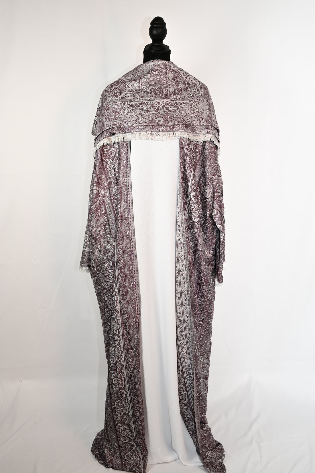 Kashmiri Pashmina Abaya — Stone Collection