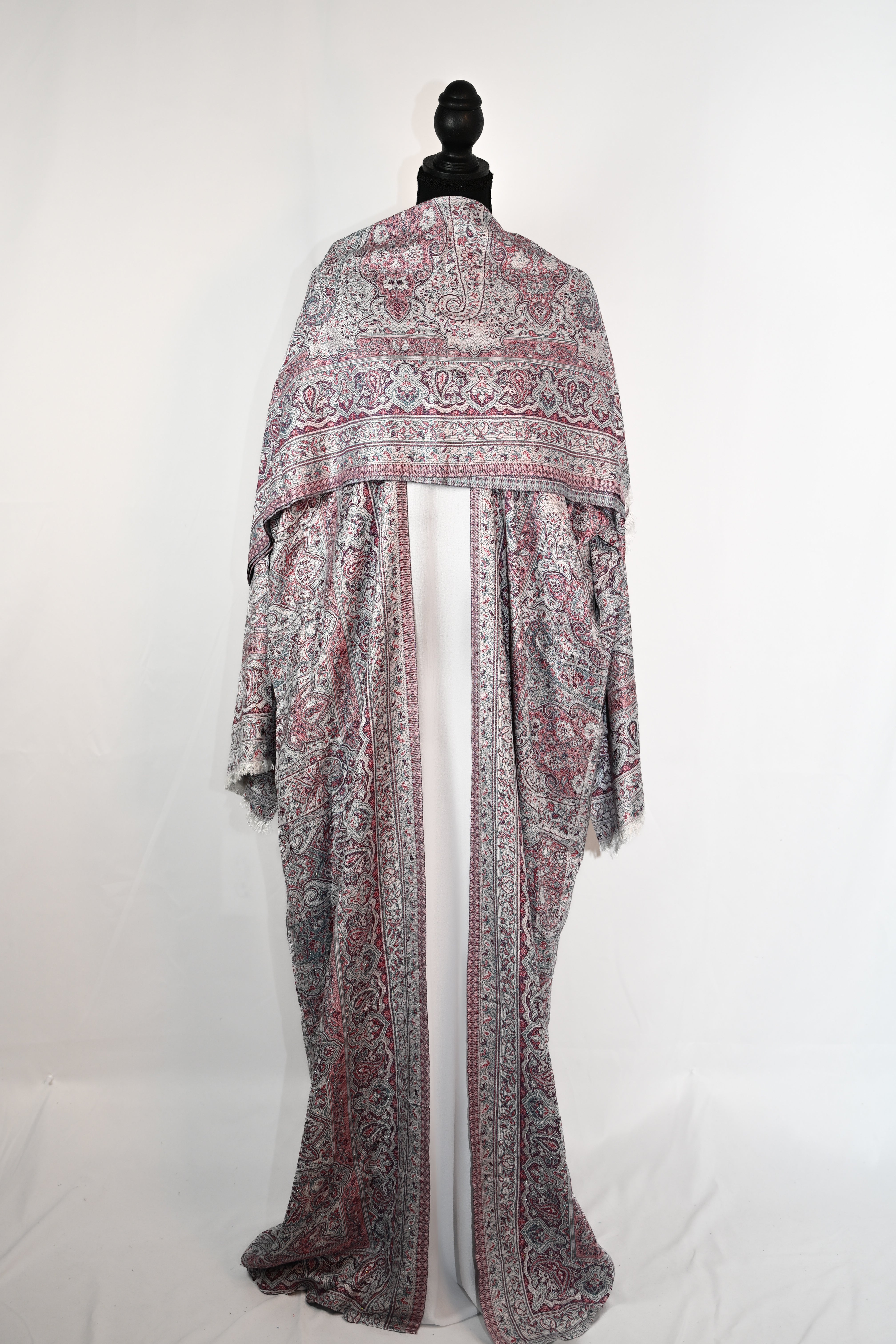 Kashmiri Pashmina Abaya — Stone Collection