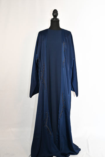 Abaya Set - Deep Blue