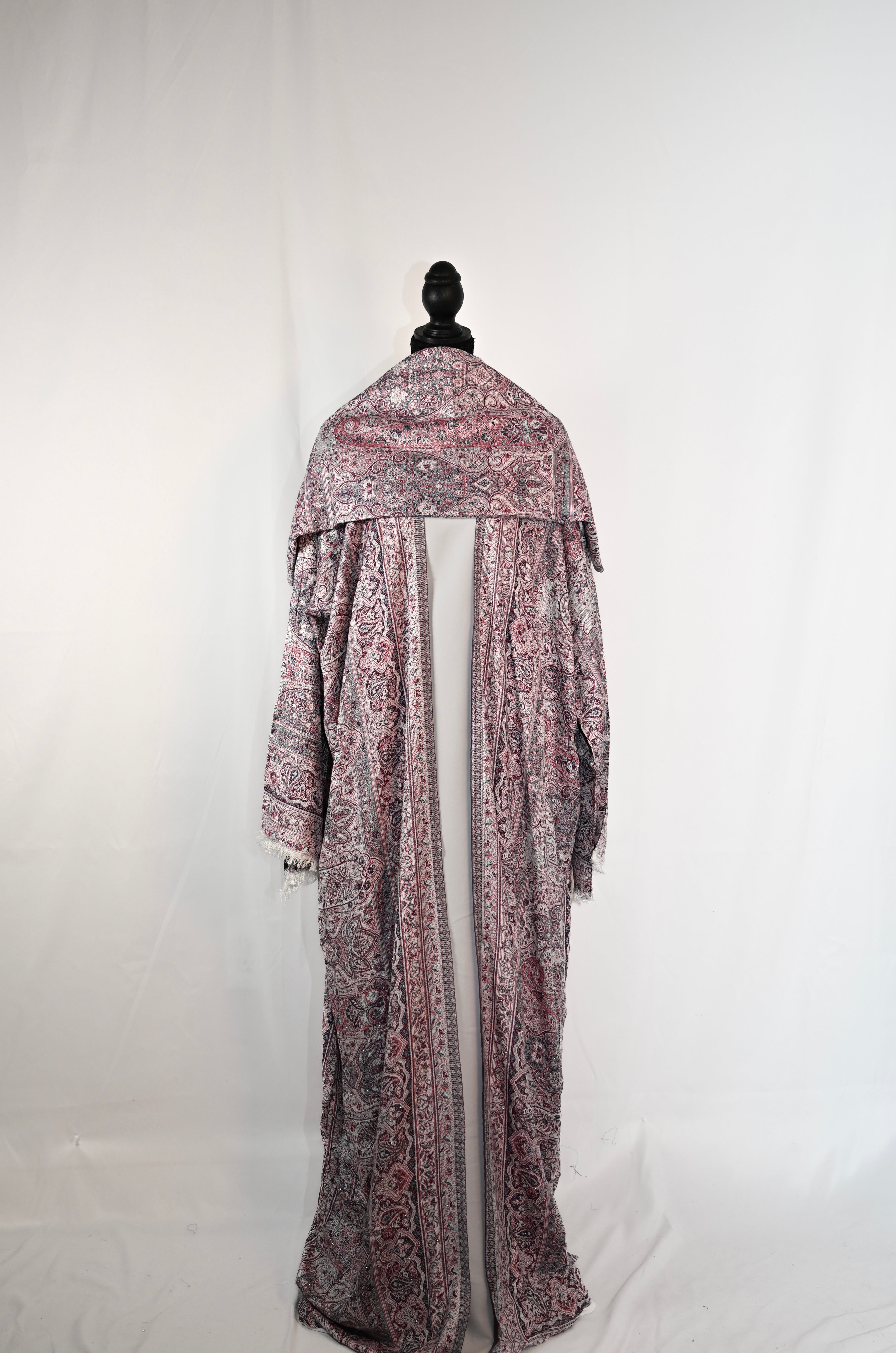 Kashmiri Pashmina Abaya — Stone Collection